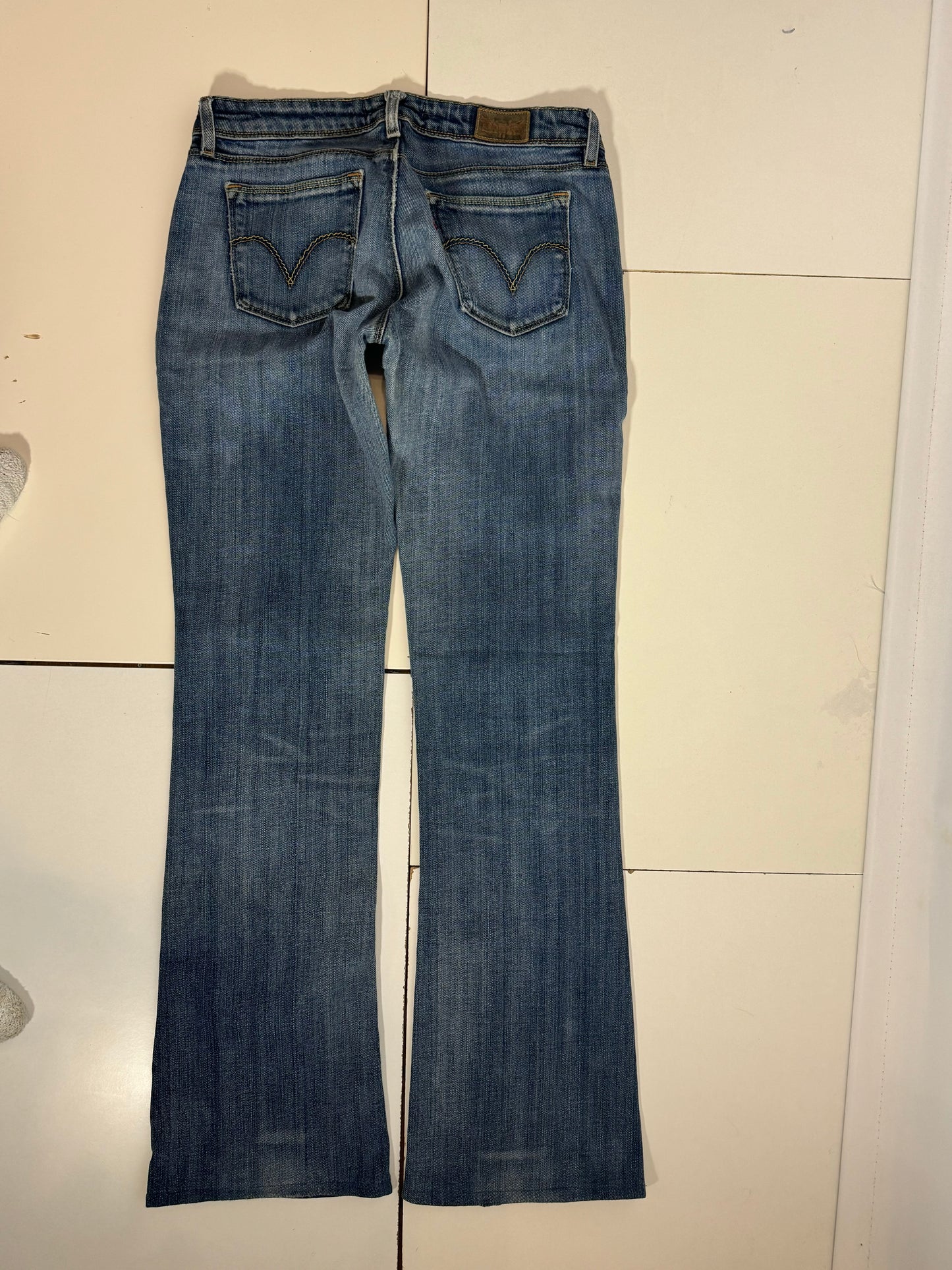 Lågmidjade jeans stl: S