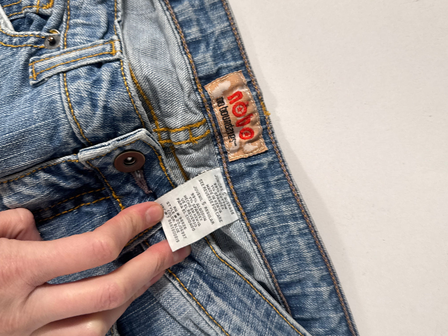 Lågmidjade jeans stl: XS