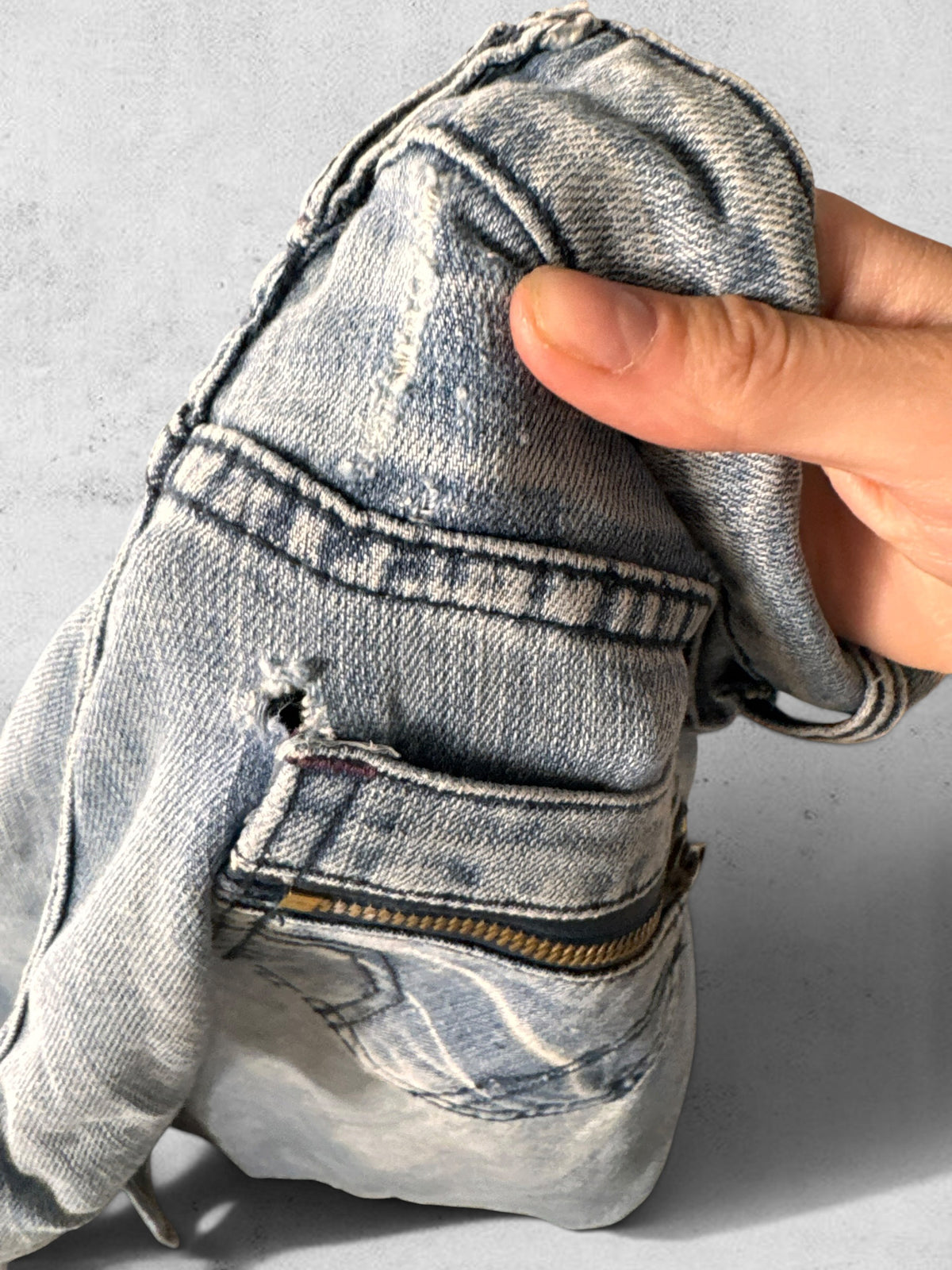 Lågmidjade jeans stl: XS