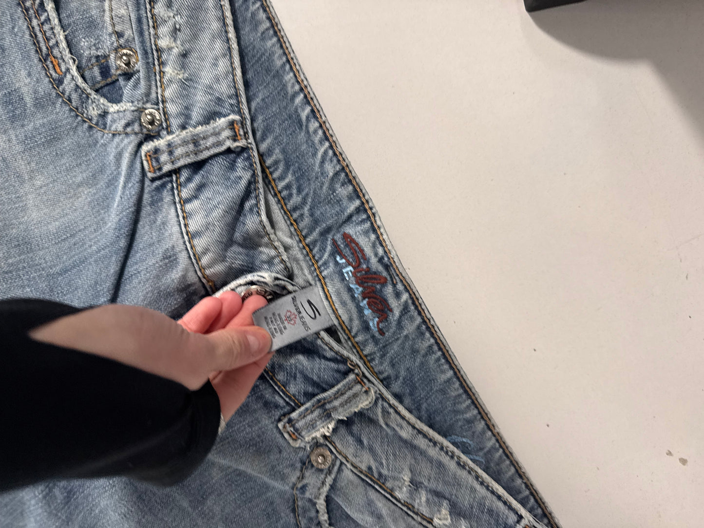 Lågmidjade jeans stl: L
