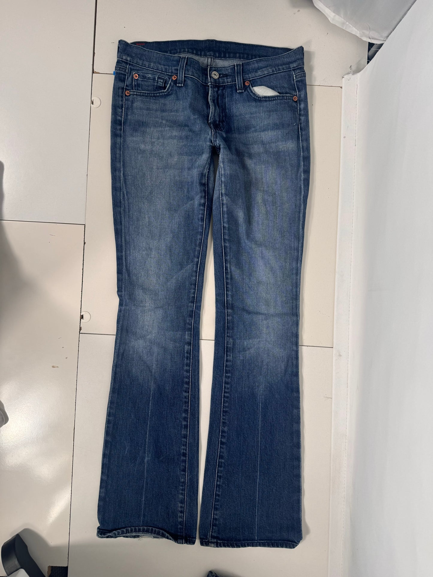 Lågmidjade jeans stl: S