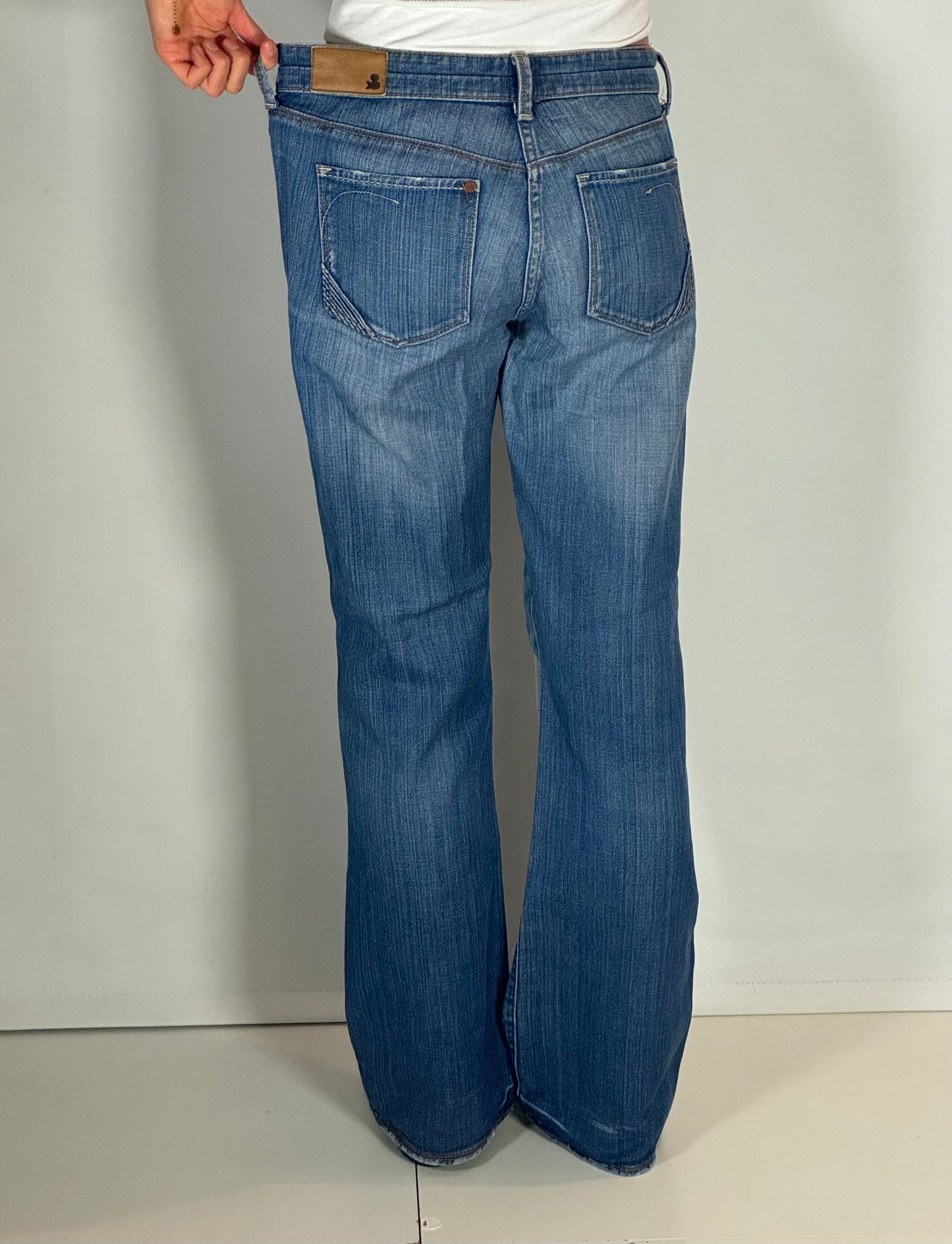 Lågmidjade jeans stl: M