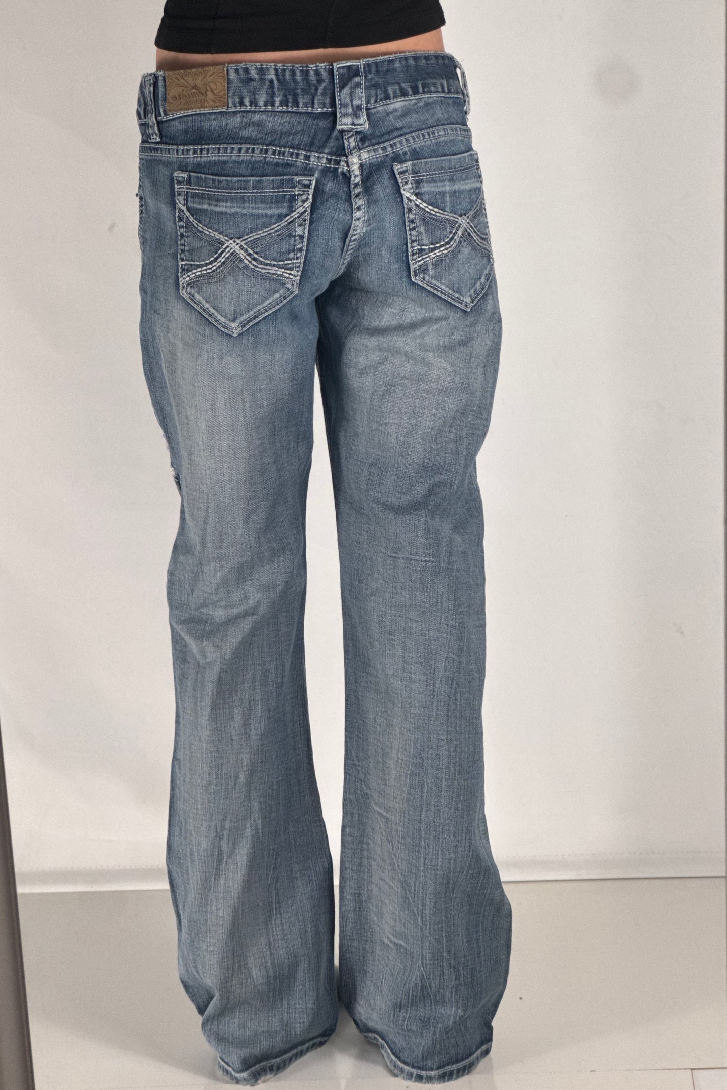 Lågmidjade jeans stl: M