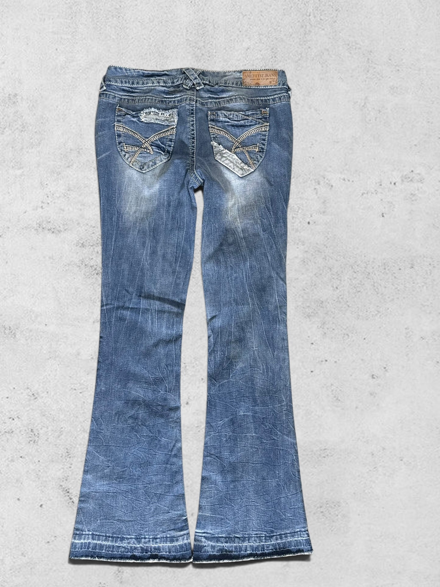 Lågmidjade jeans stl: S/M