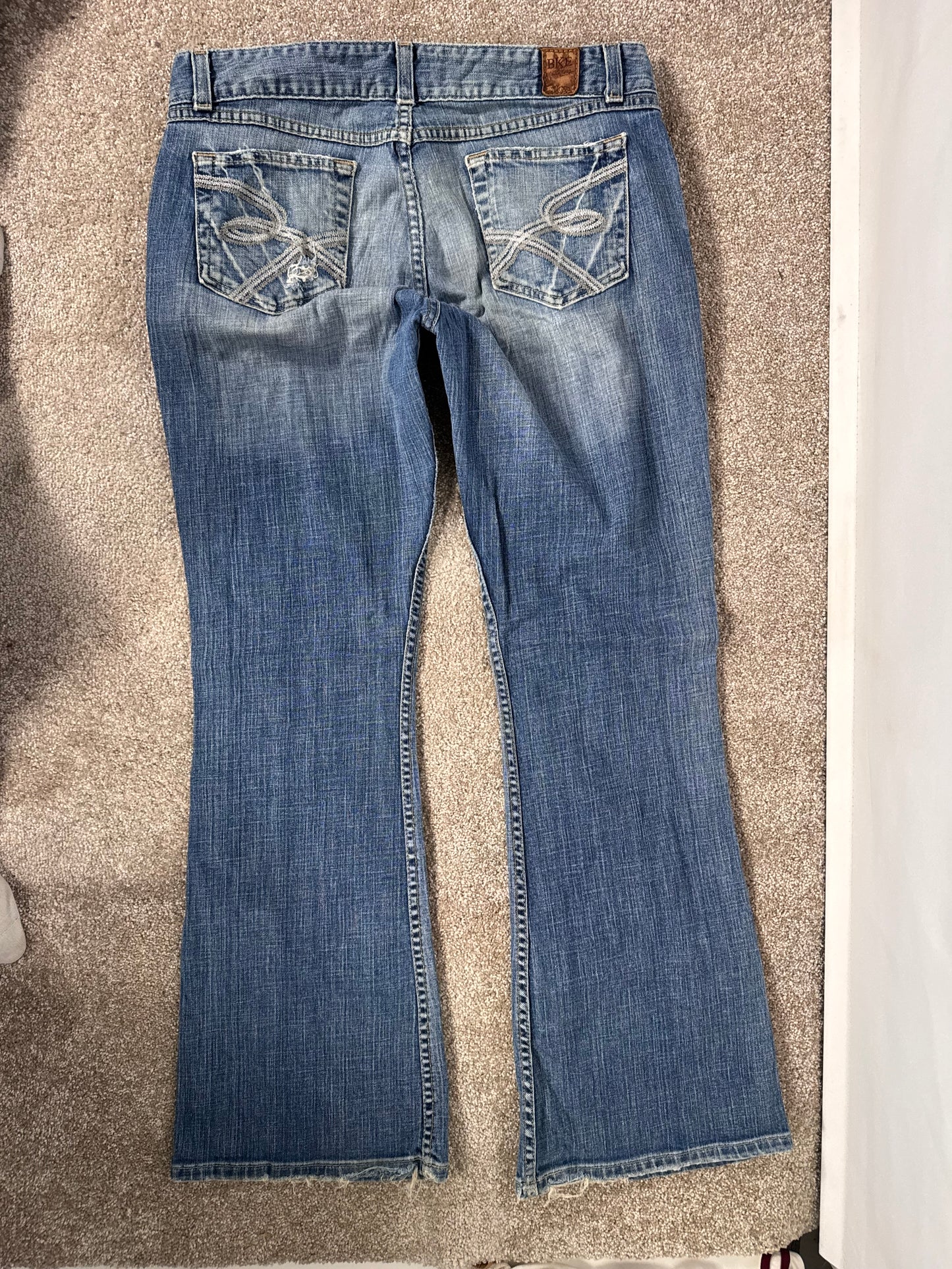 Lågmidjade jeans stl: M