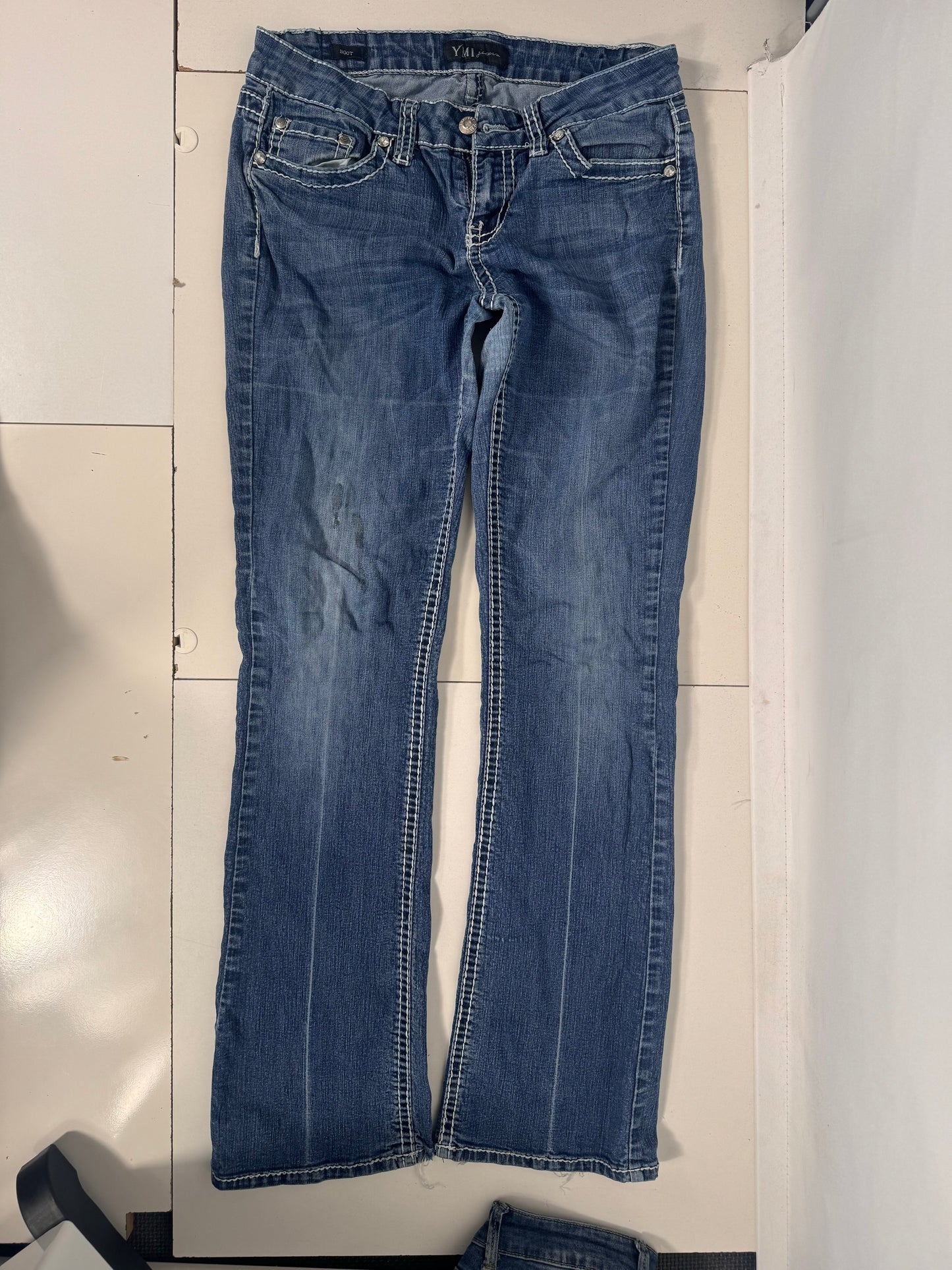 Lågmidjade jeans stl: S
