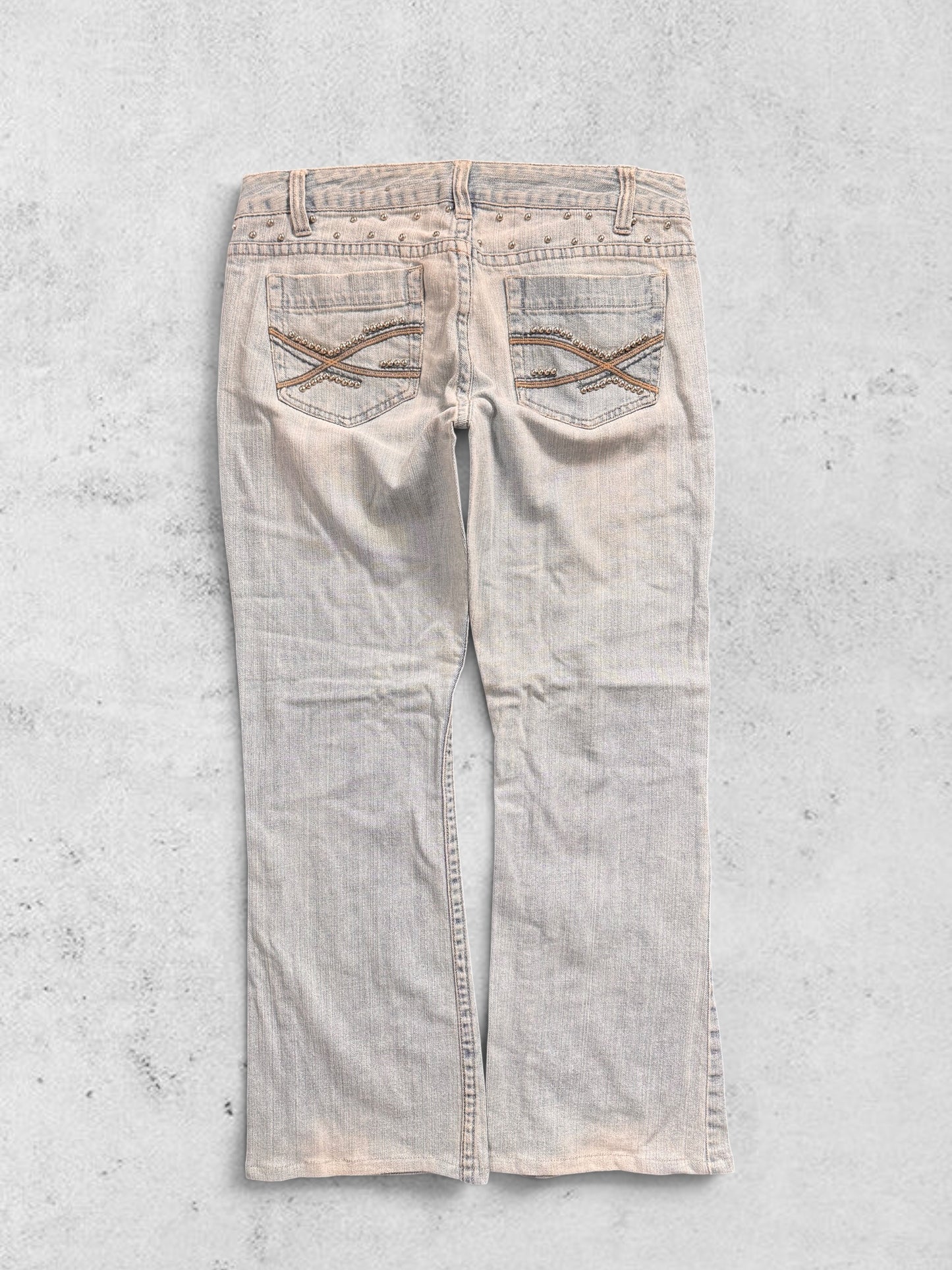Lågmidjade jeans stl: M