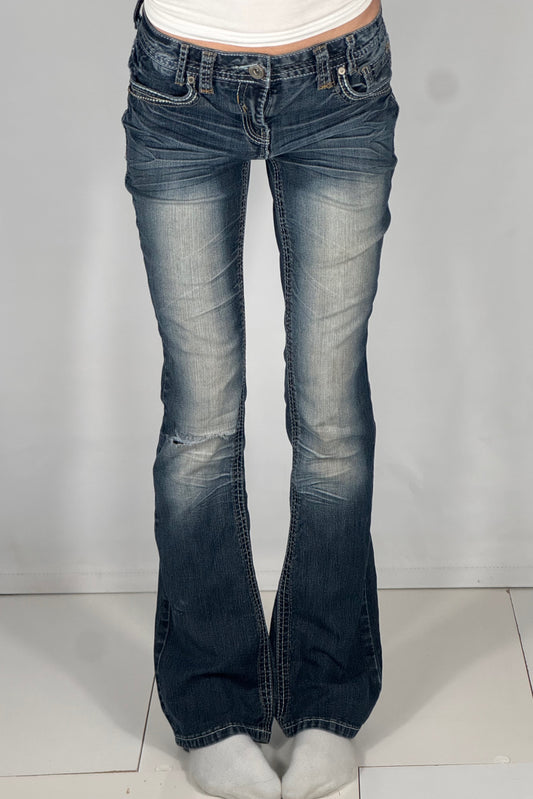 Lågmidjade jeans stl: XS