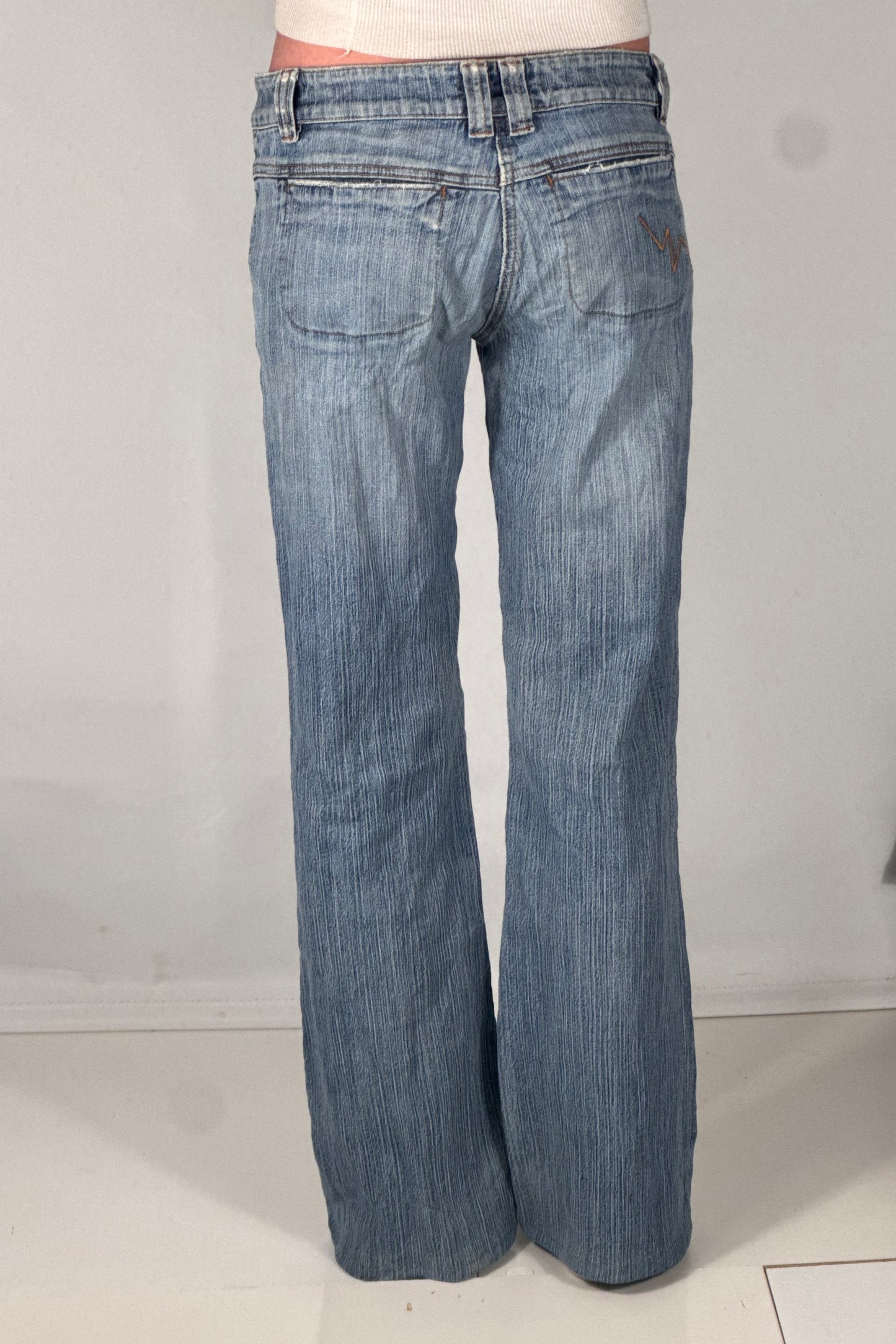 Lågmidjade jeans stl: S