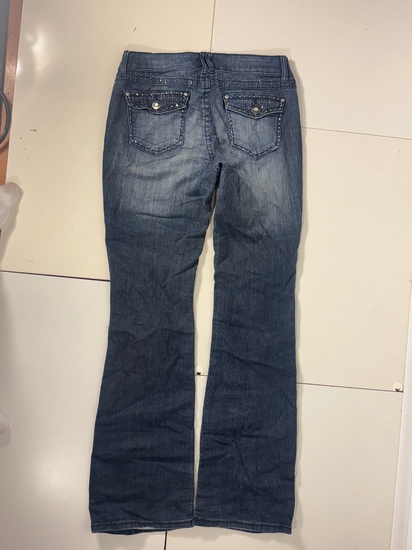 Lågmidjade jeans stl: S