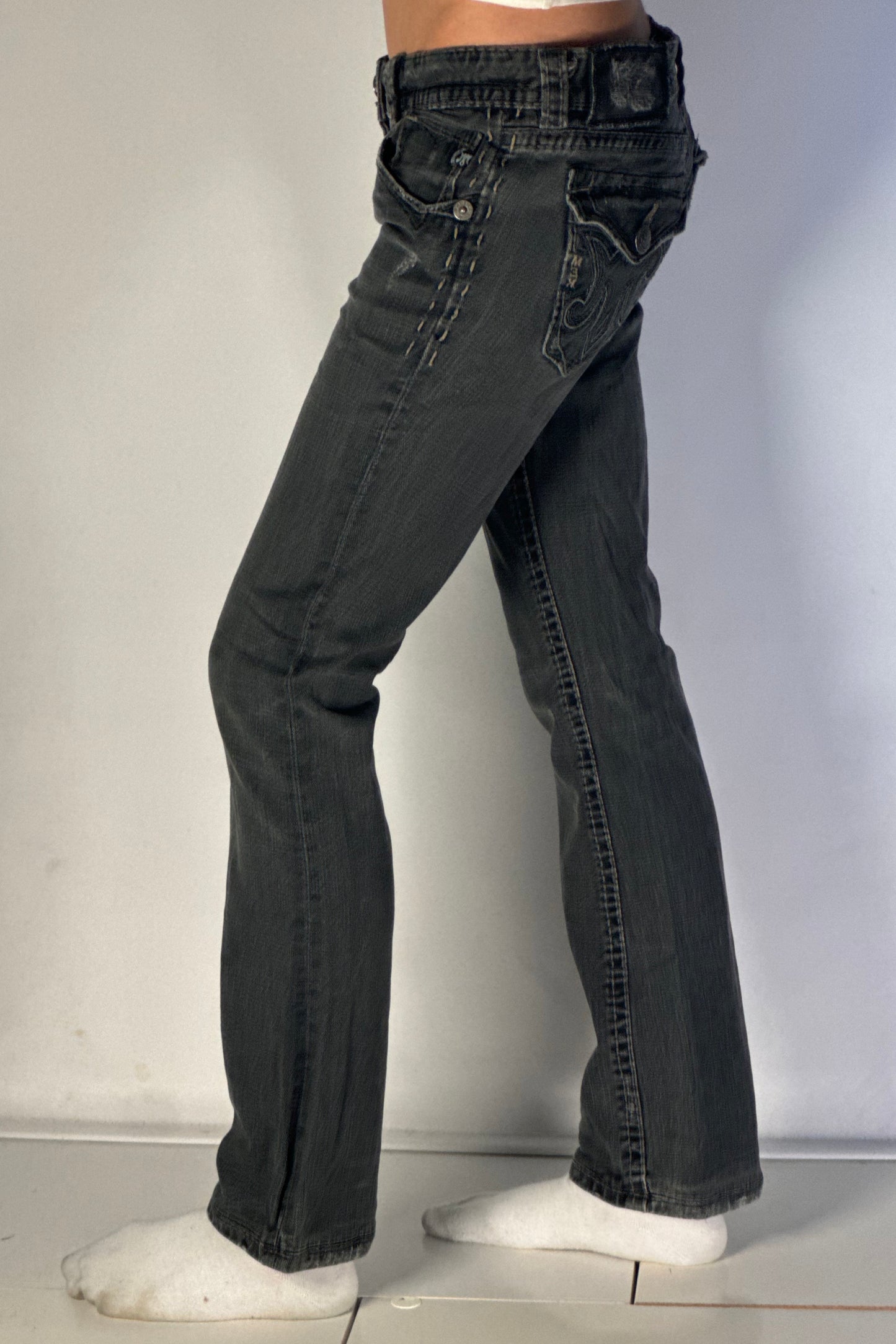 Lågmidjade jeans stl: S