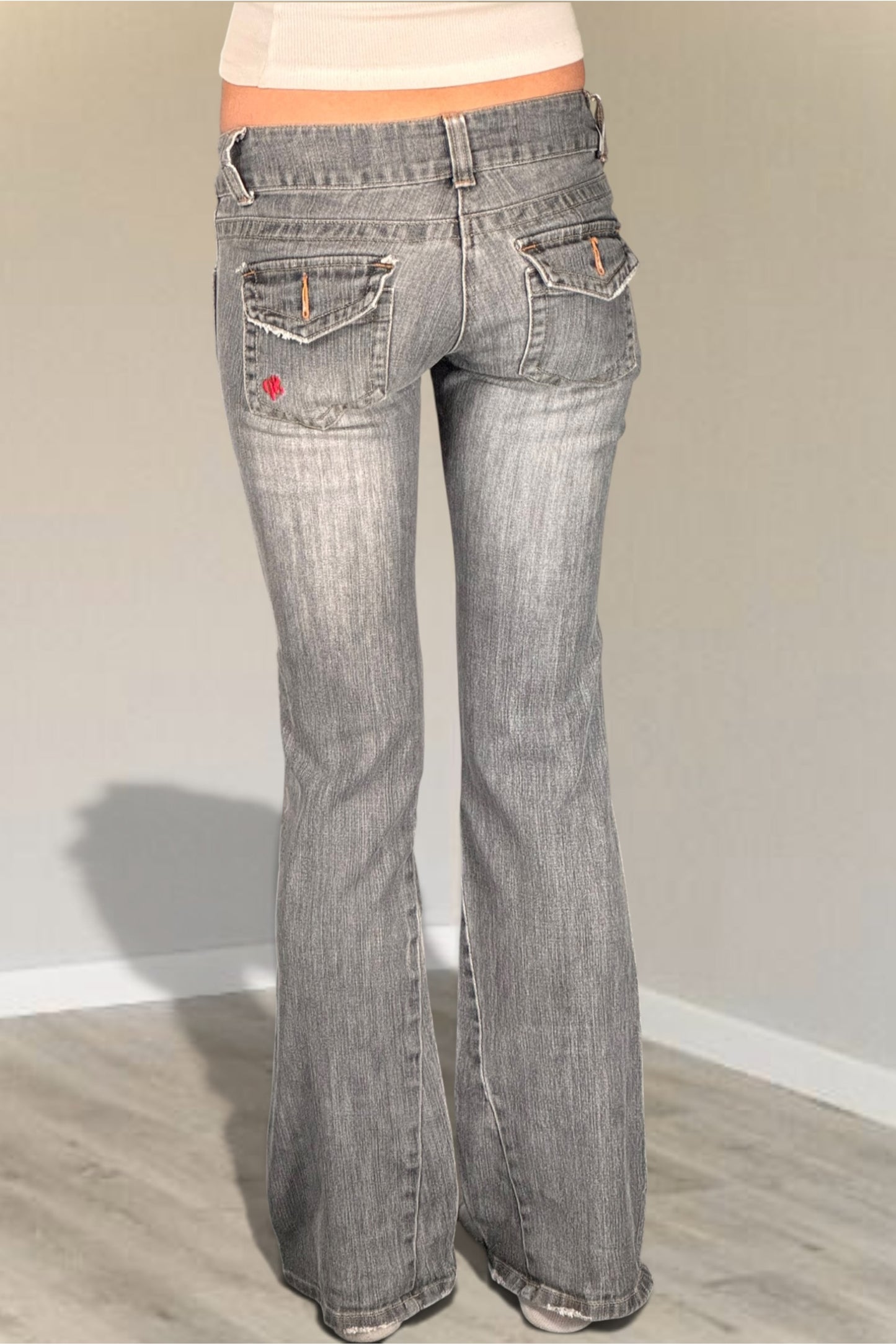 Lågmidjade jeans stl: XS