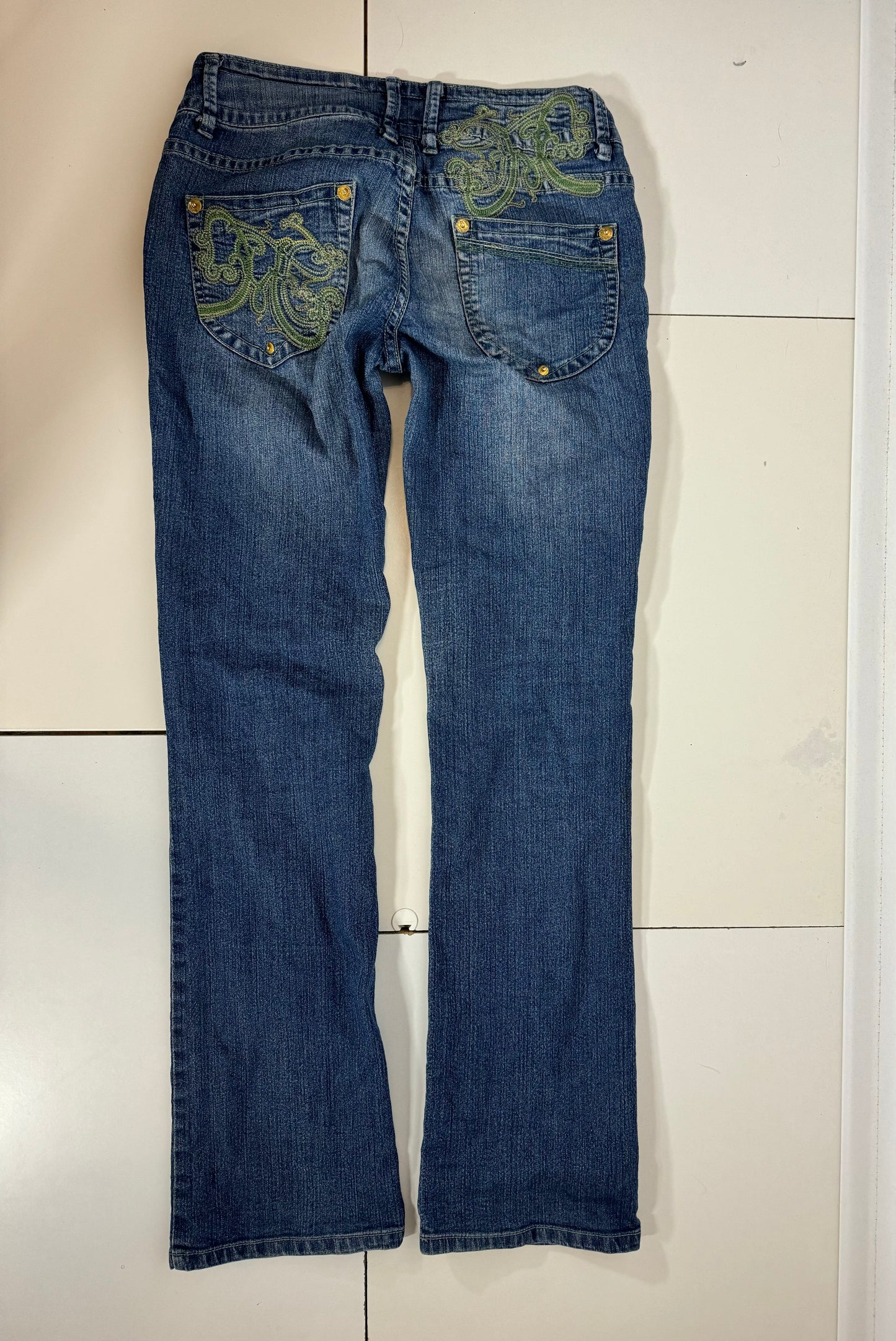 Lågmidjade jeans stl: S