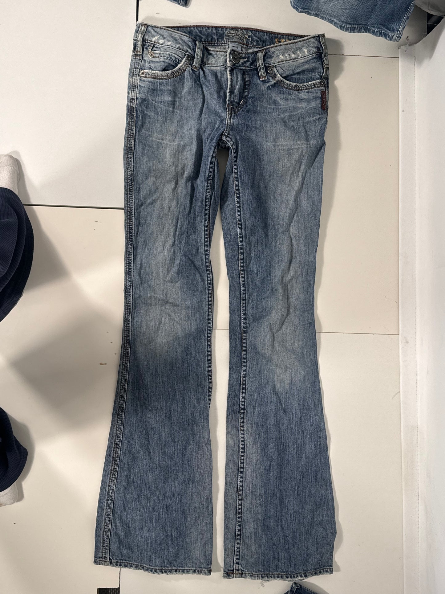 Lavtaljede jeans str: XS