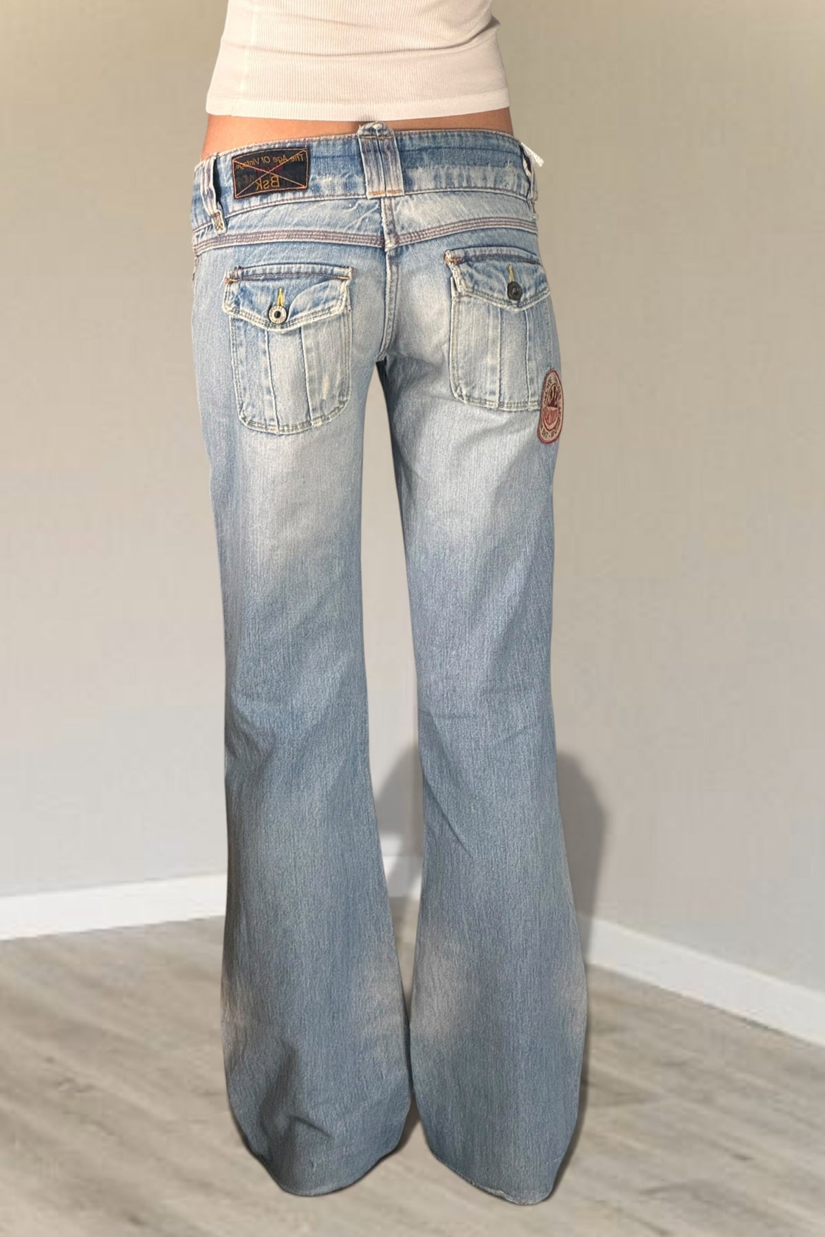 Lågmidjade jeans stl: XS