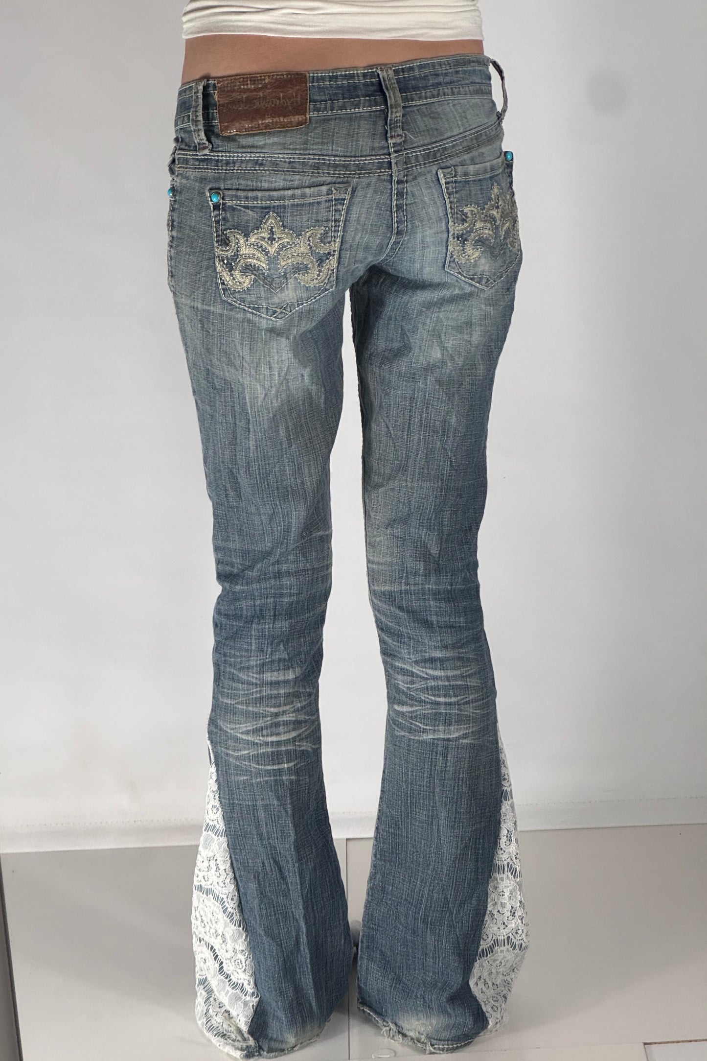 Lågmidjade jeans stl: XS