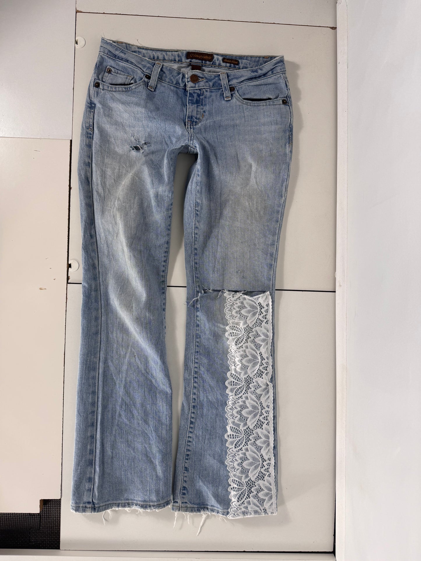 Lågmidjade jeans stl: XS
