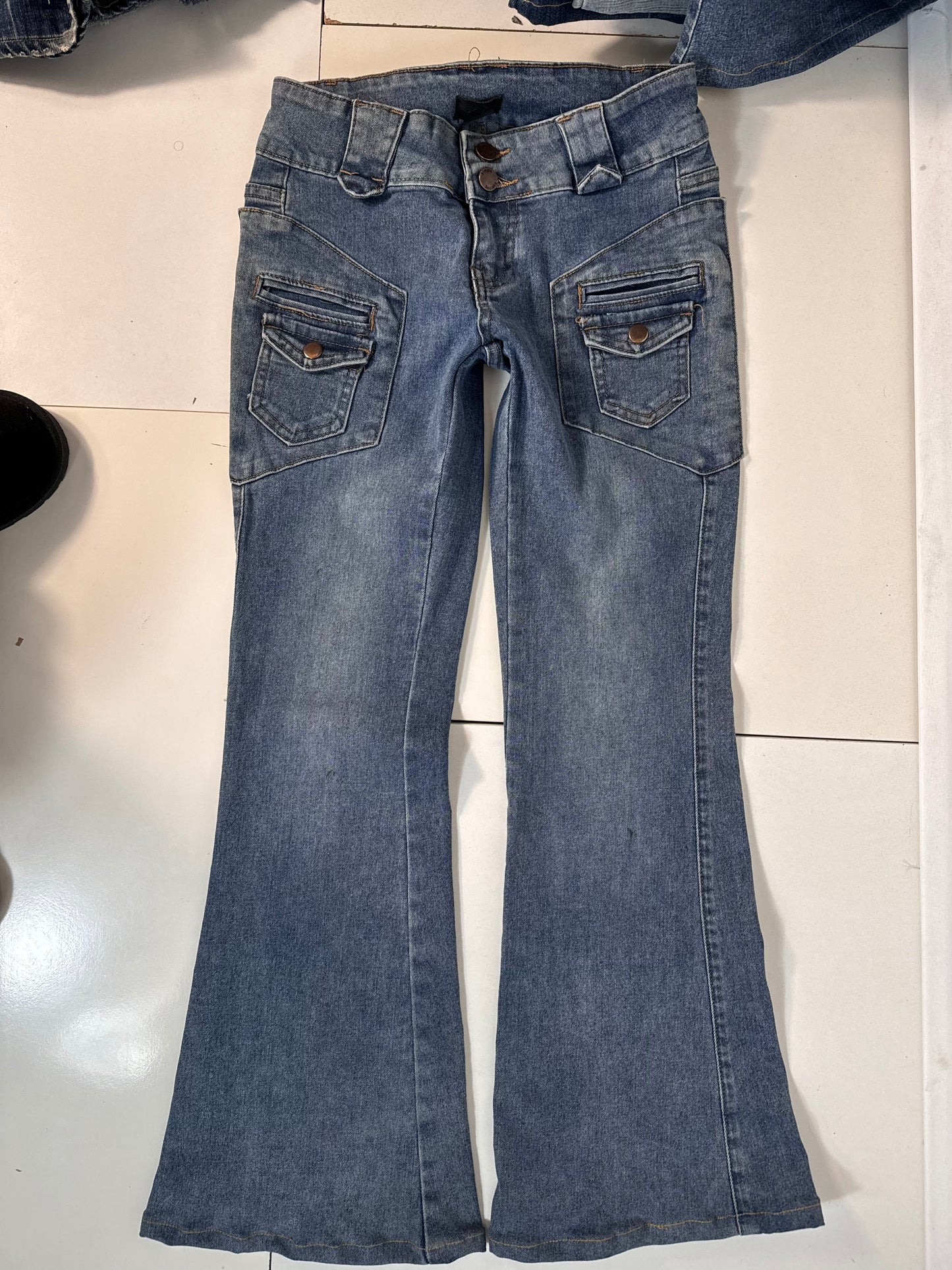 Lågmidjade jeans stl: XXS