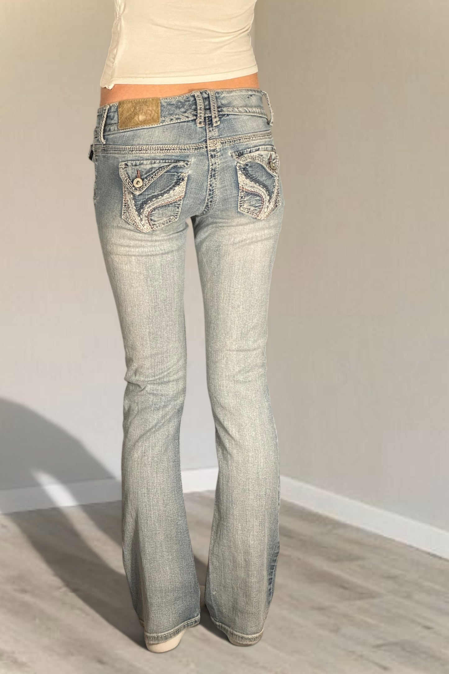 Lågmidjade jeans stl: XXS