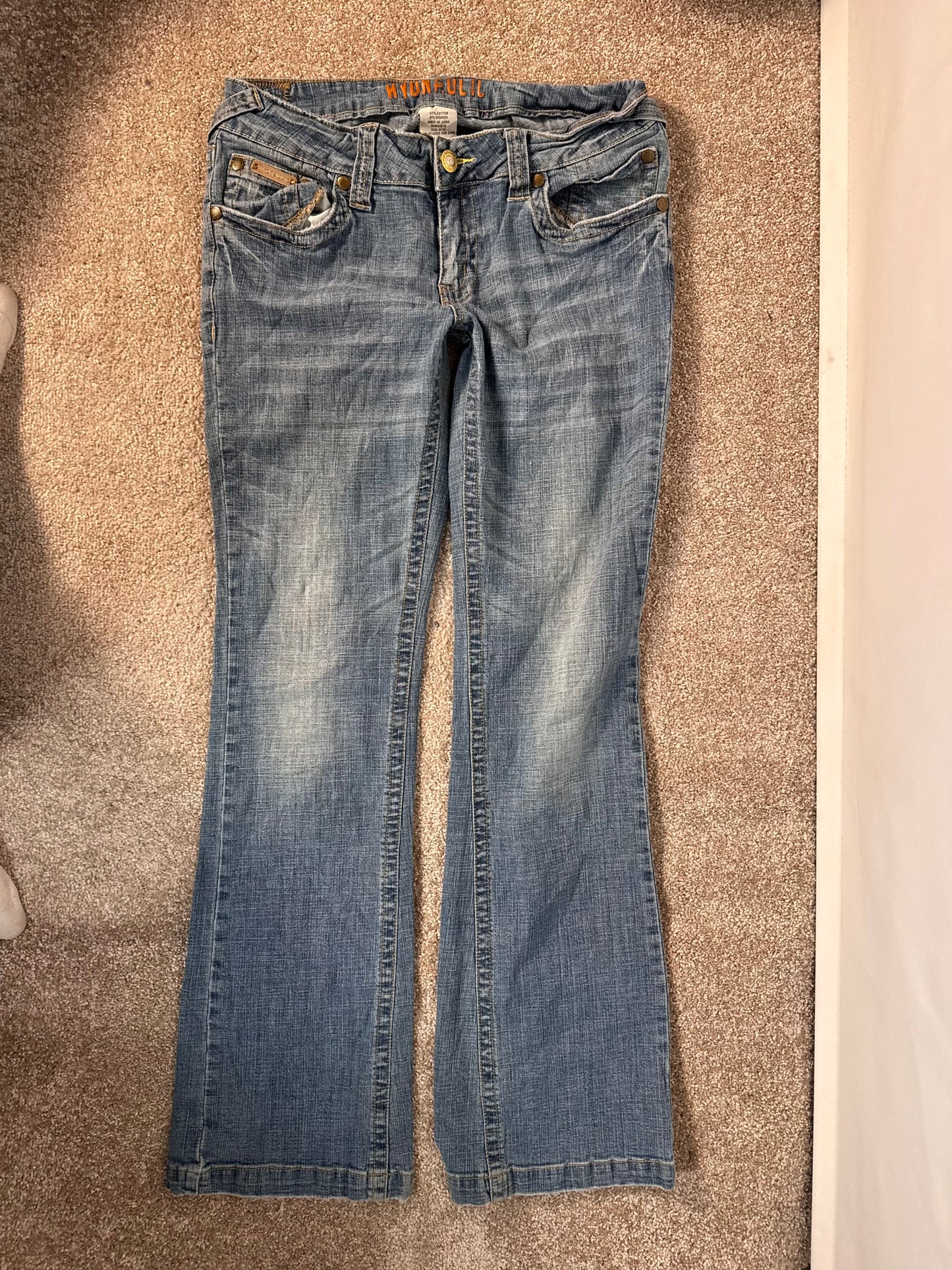 Lågmidjade jeans stl: M