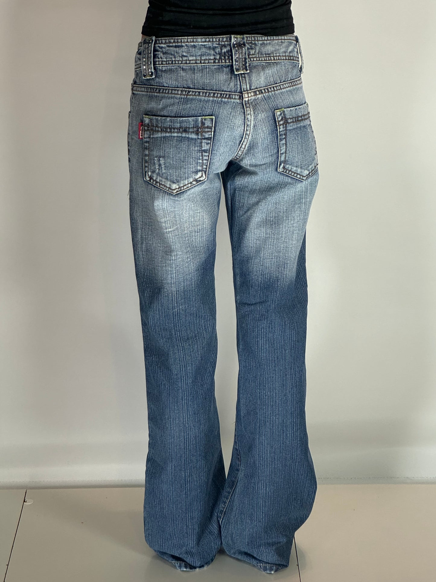 Lågmidjade jeans stl: S