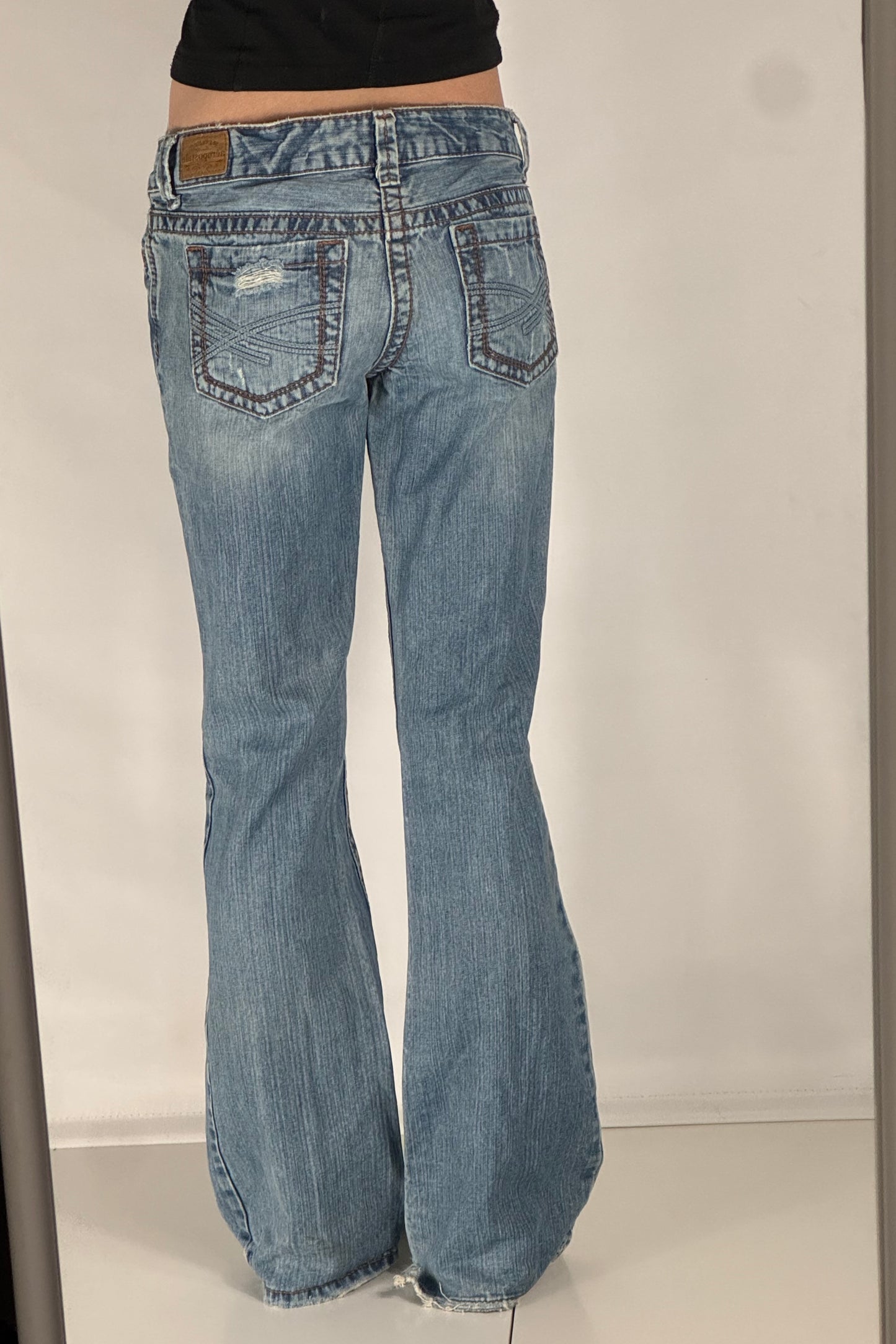 Lågmidjade jeans stl: S