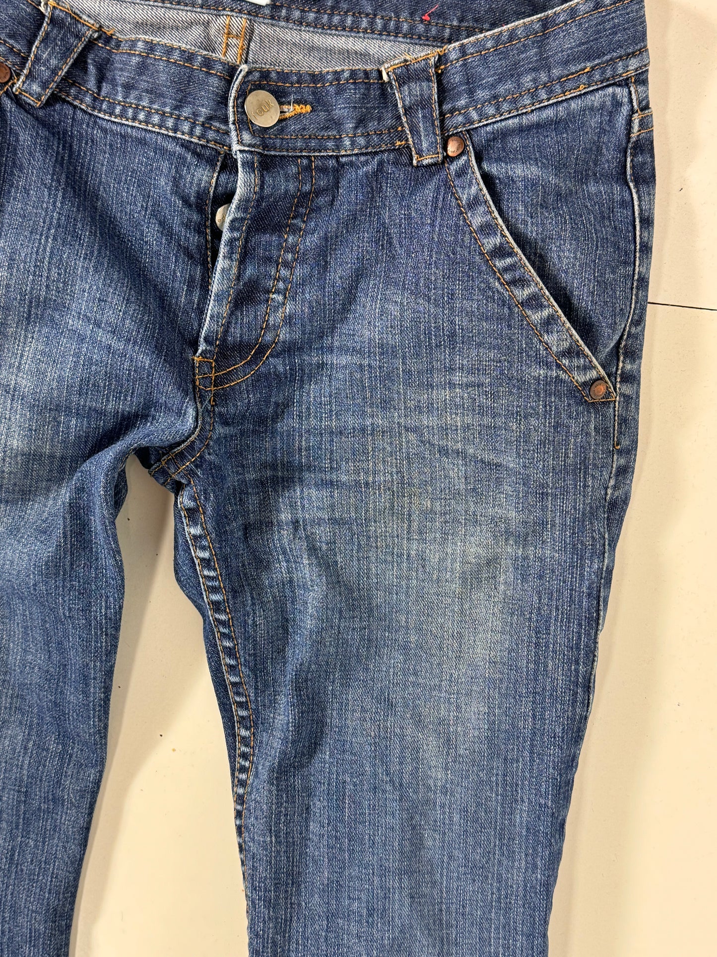 Lågmidjade jeans stl: XS