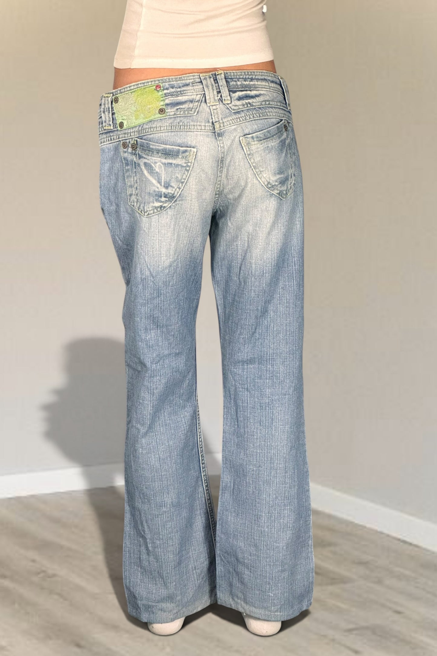 Lågmidjade jeans stl: M
