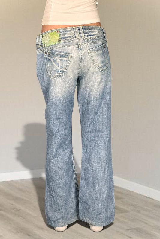 Lågmidjade jeans stl: M