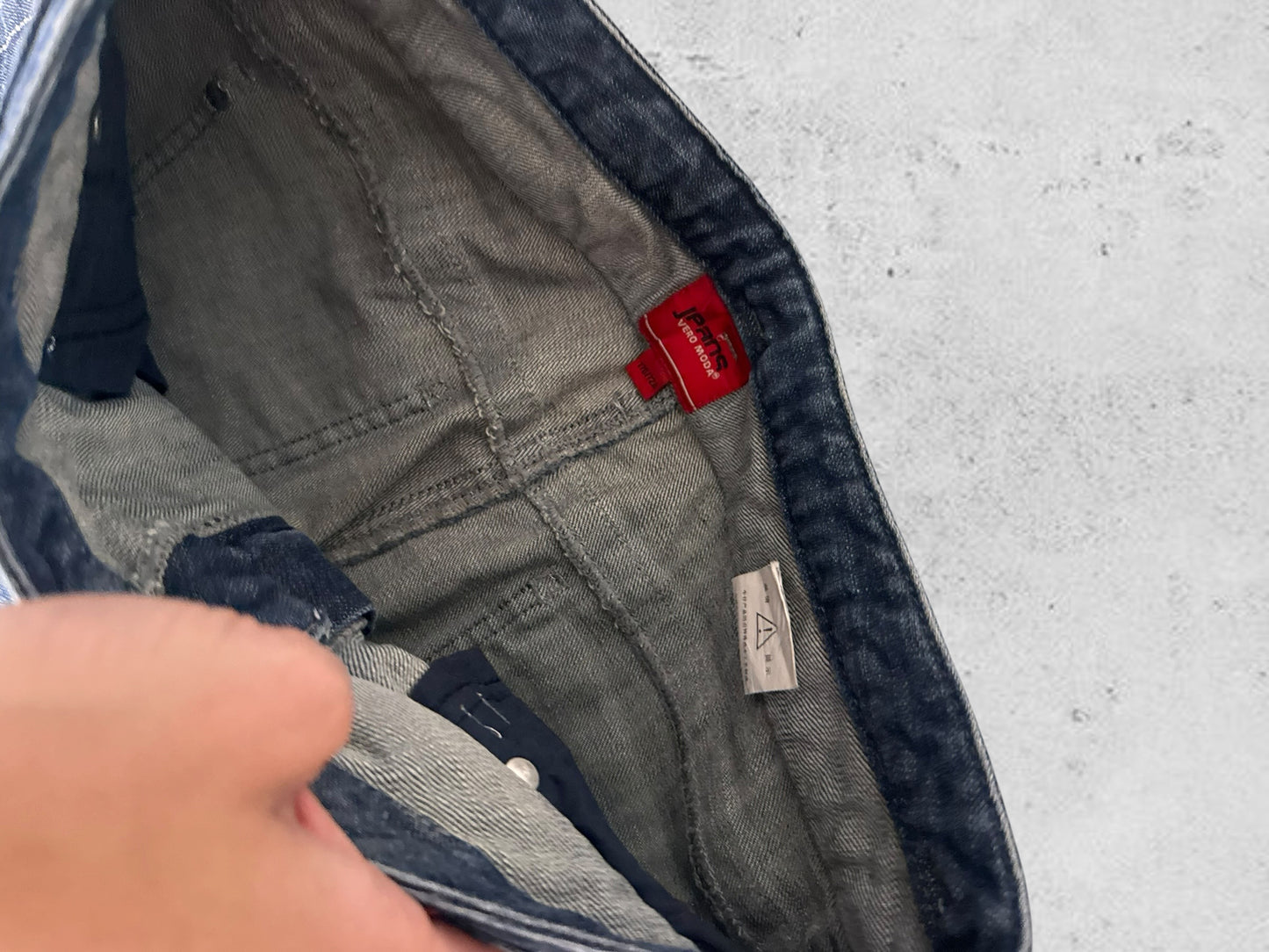 Lågmidjade jeans stl: S