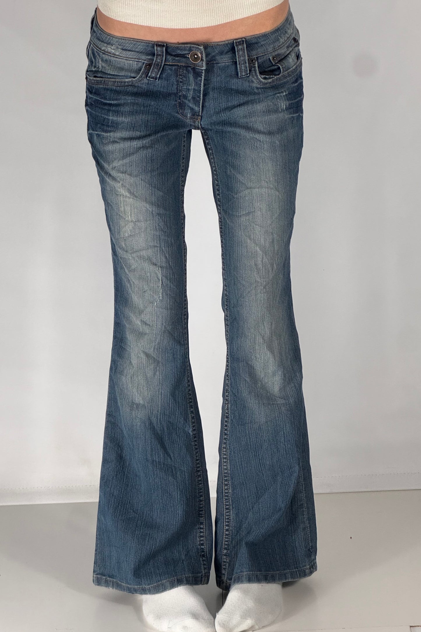Lavtaljede jeans str: XS