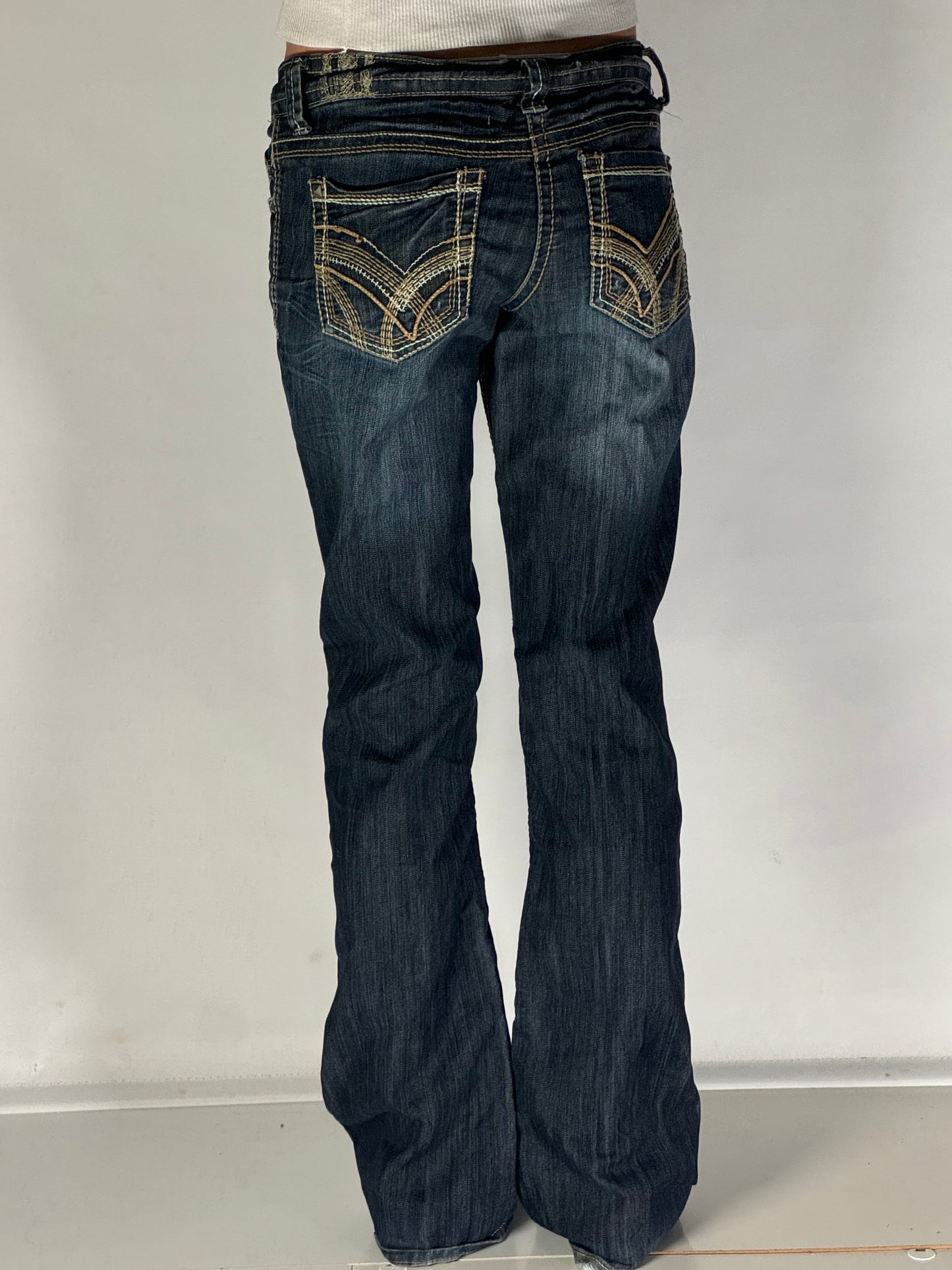 Lågmidjade jeans stl: S