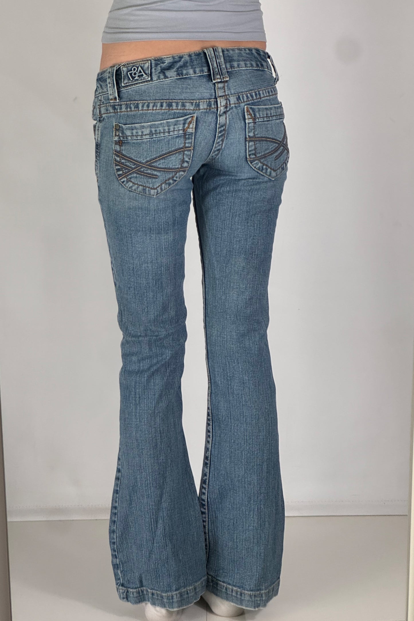 Lågmidjade jeans stl: XS
