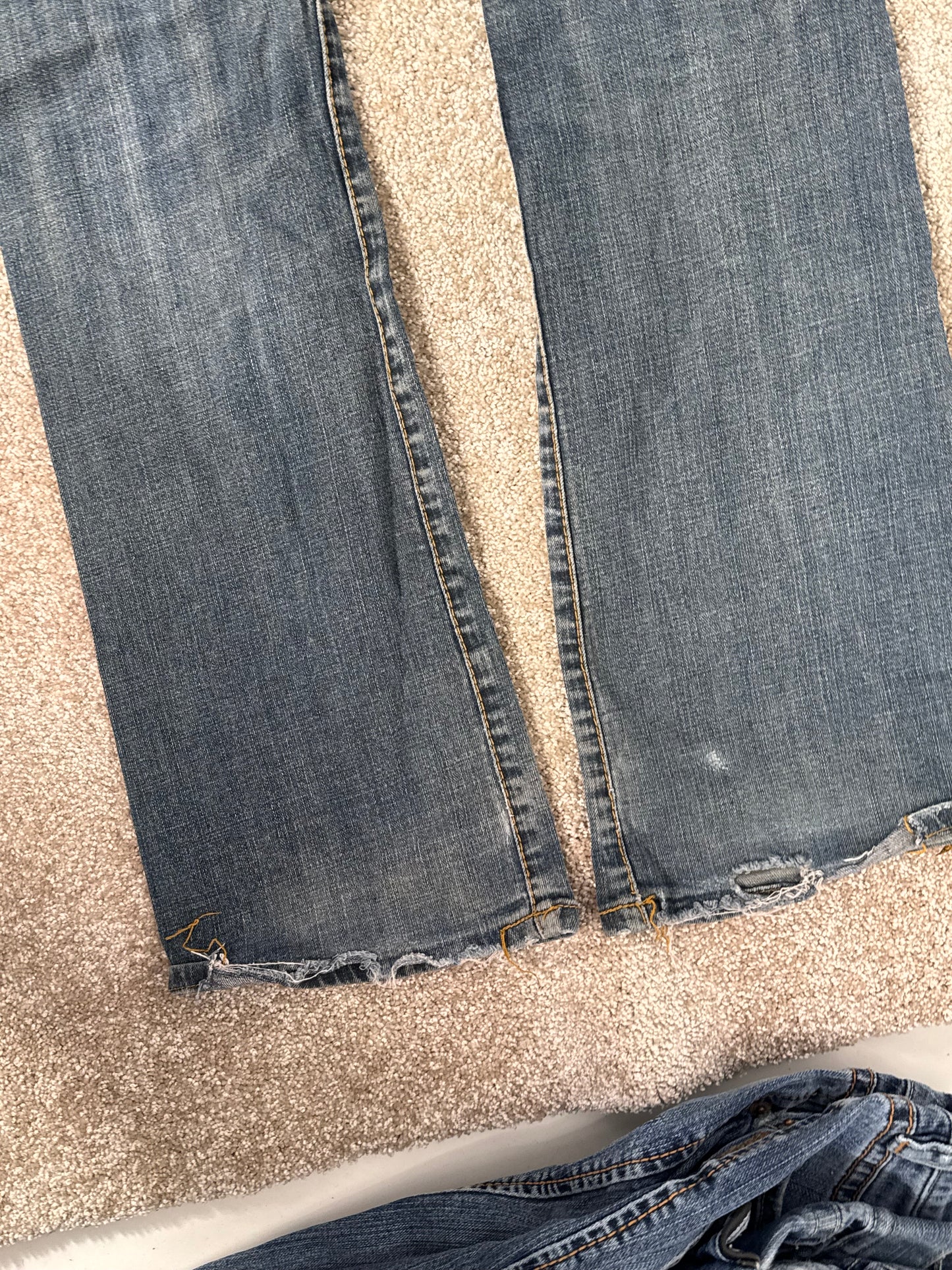 Lavtaljede jeans str: S/M