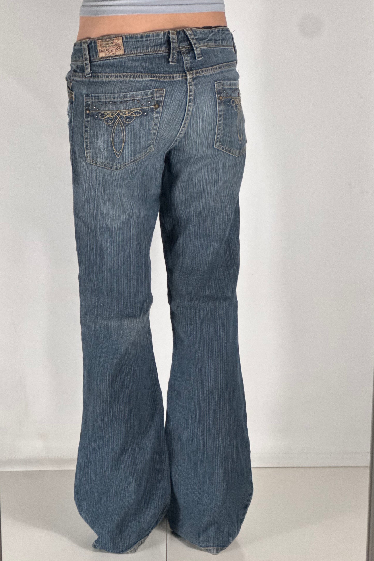 Lågmidjade jeans stl: S
