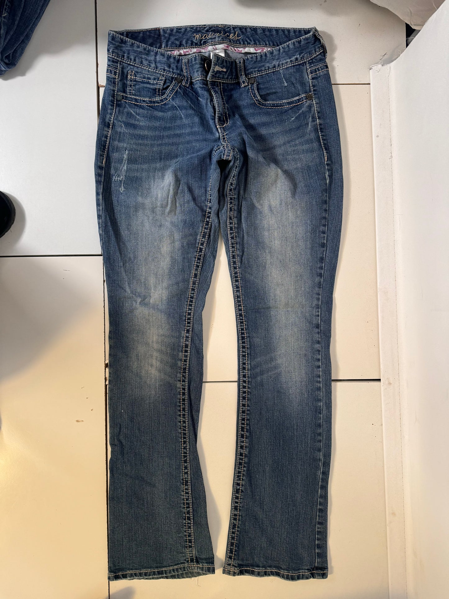 Lågmidjade jeans stl: S