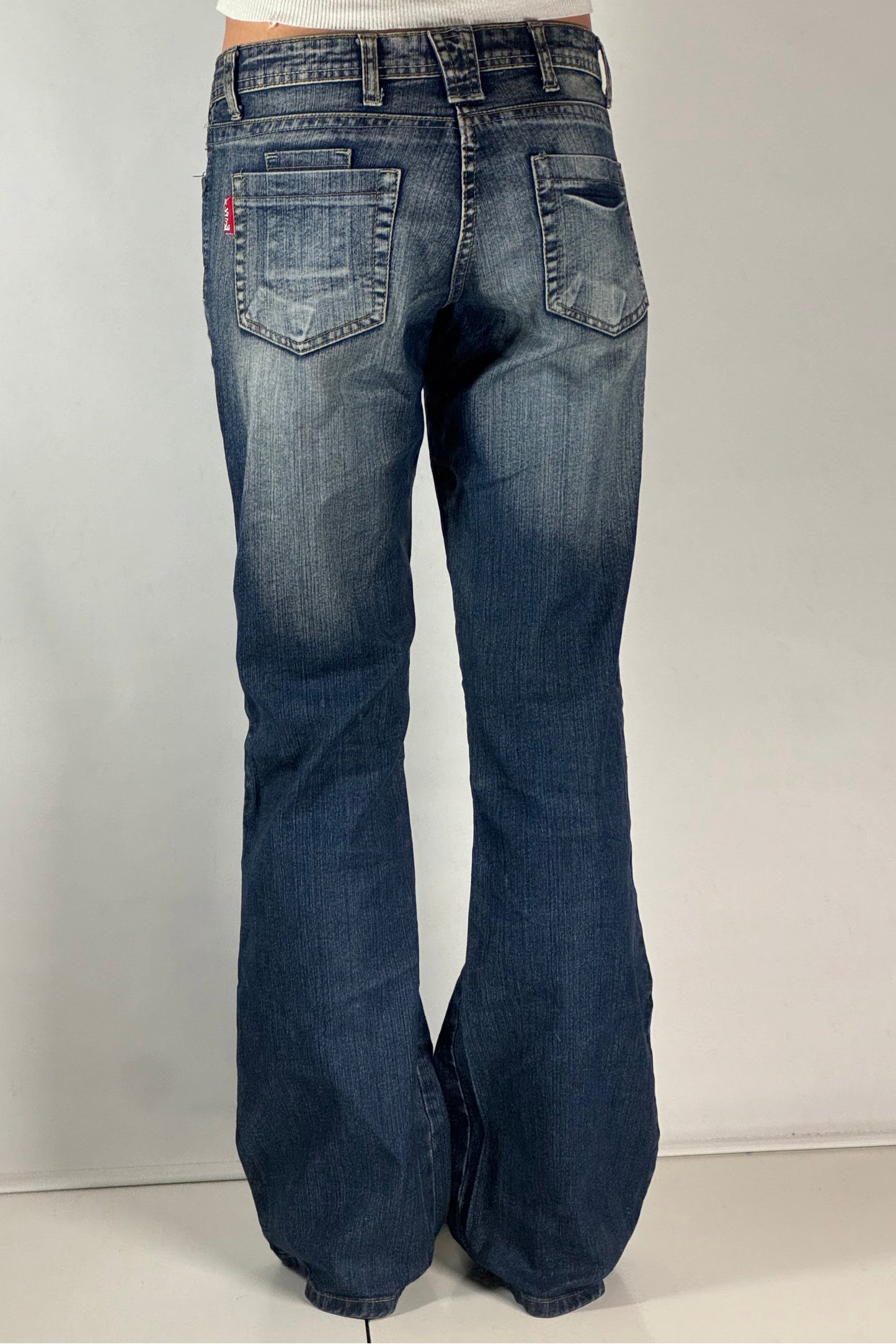 Lågmidjade jeans stl: S