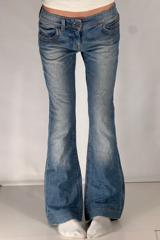 Lågmidjade jeans stl: S