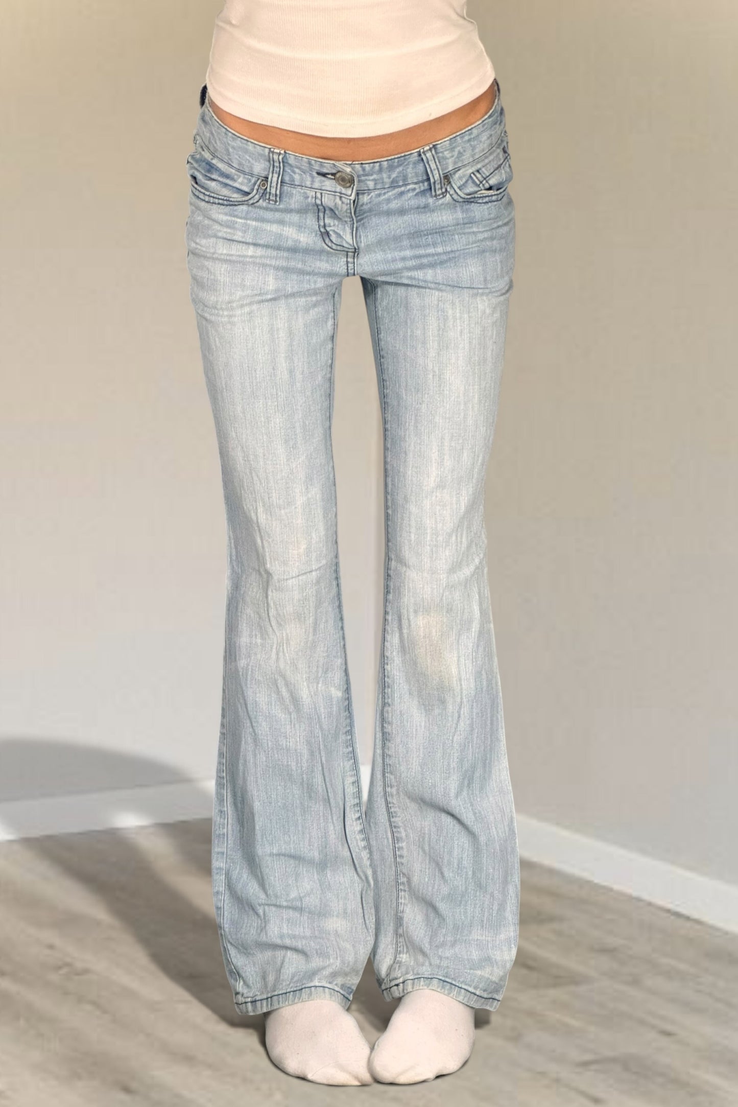 Lågmidjade jeans stl: XS