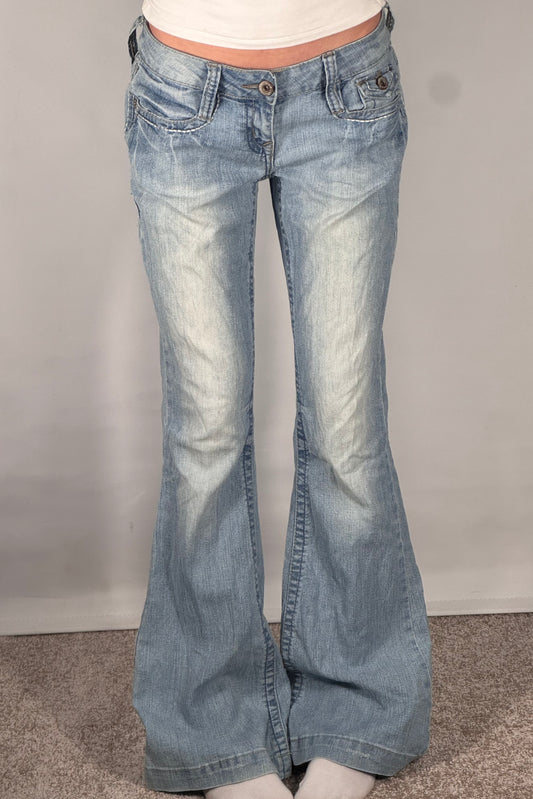 Lågmidjade jeans stl: M