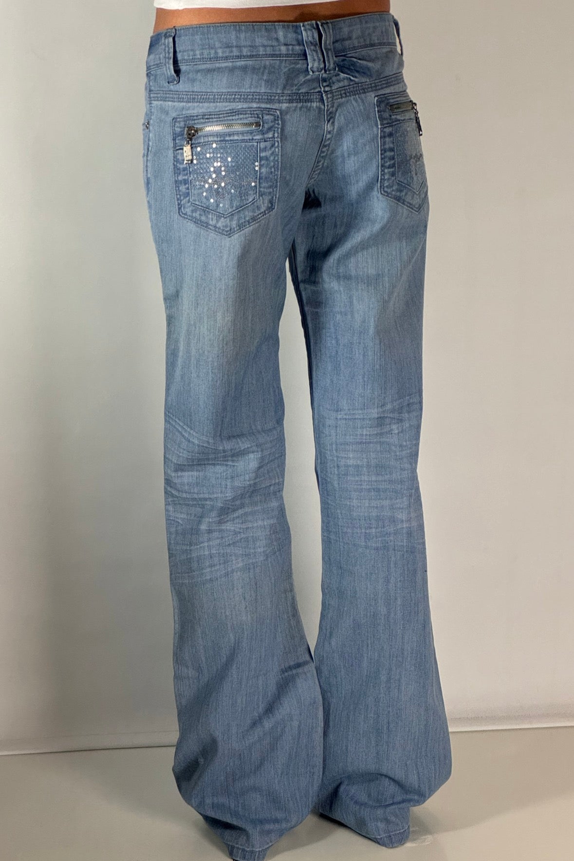 Lågmidjade jeans stl: XS