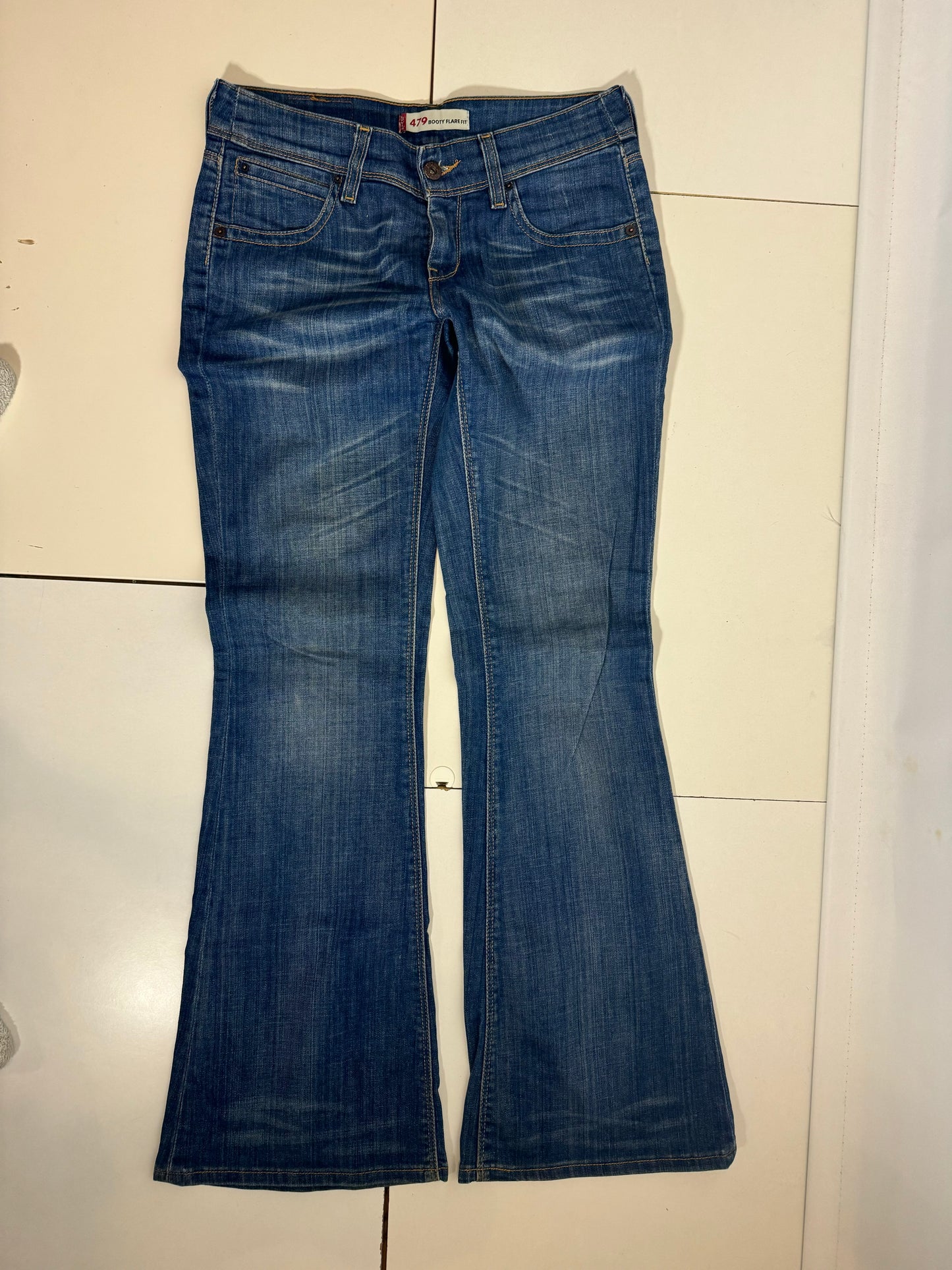 Lågmidjade jeans stl: S