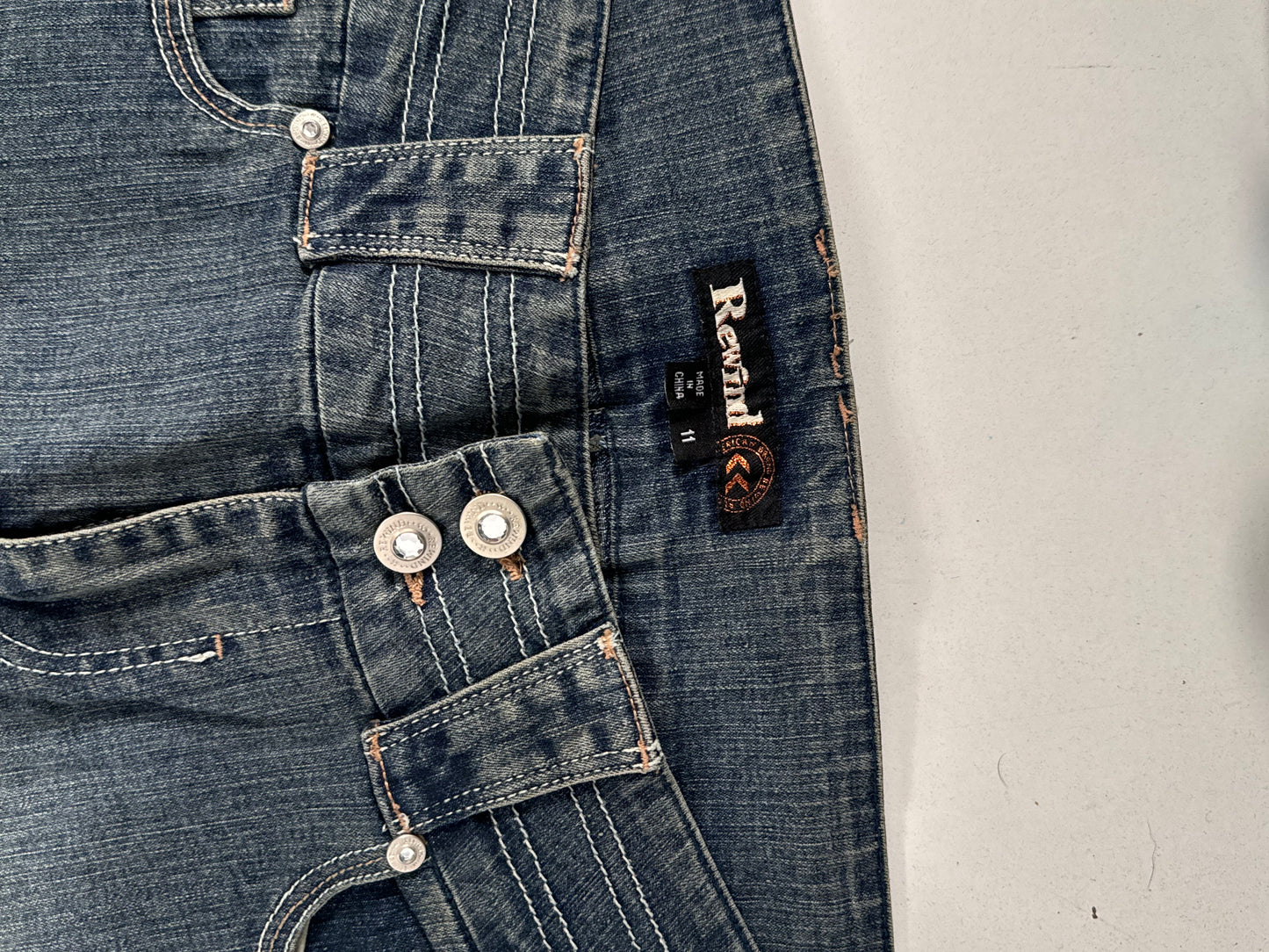 Lågmidjade jeans stl: L
