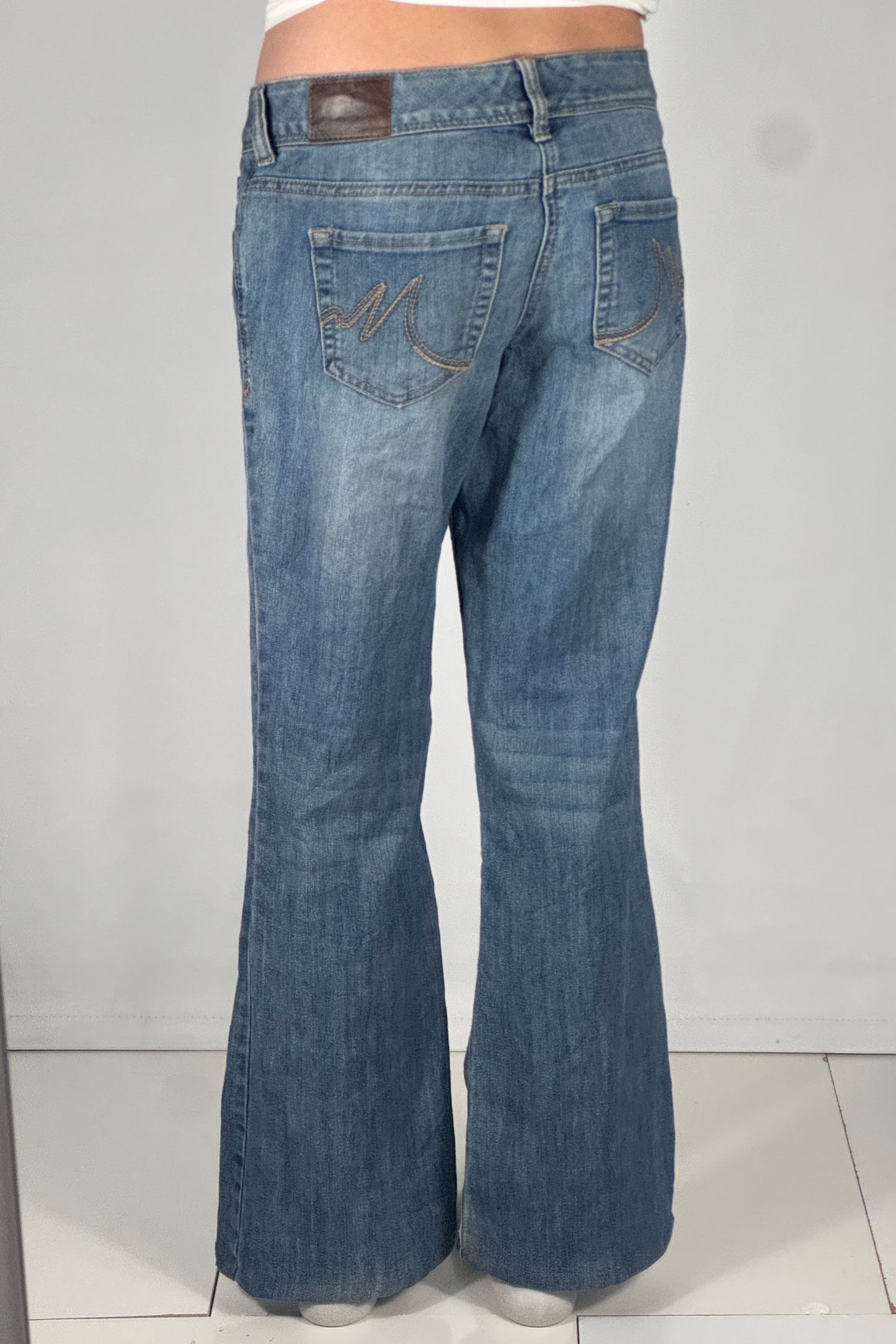 Lågmidjade jeans stl: S