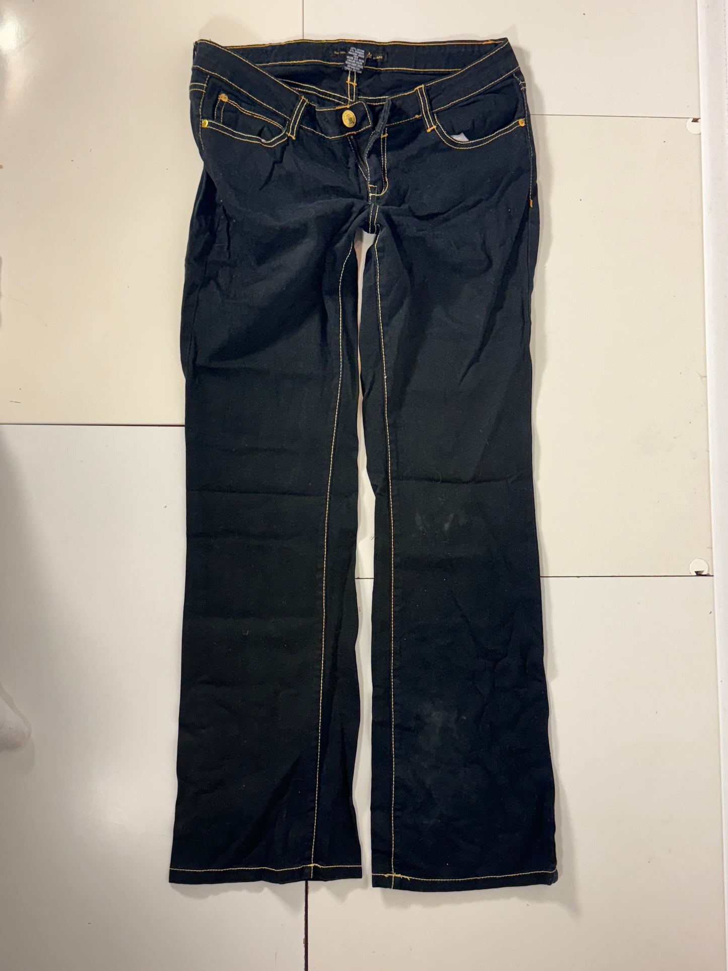 Lågmidjade jeans stl: S