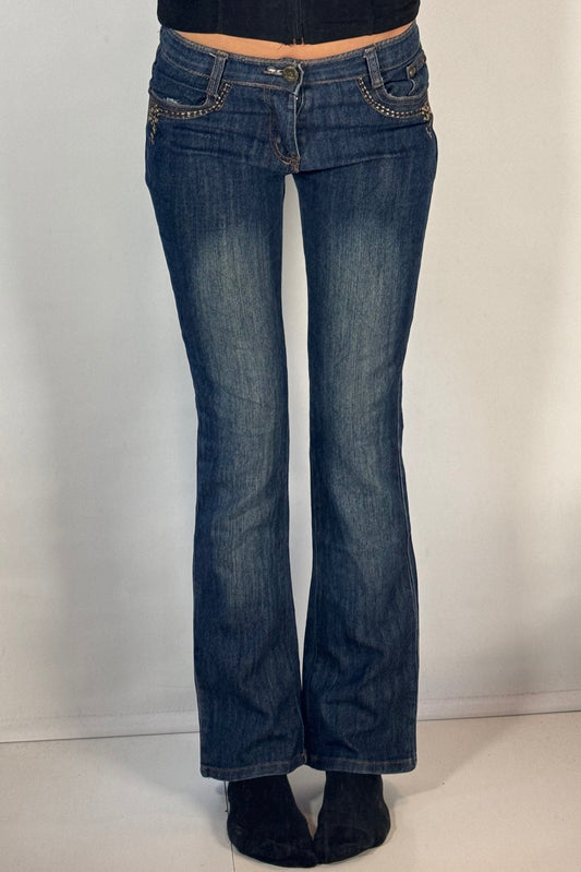 Lågmidjade jeans stl: XXS
