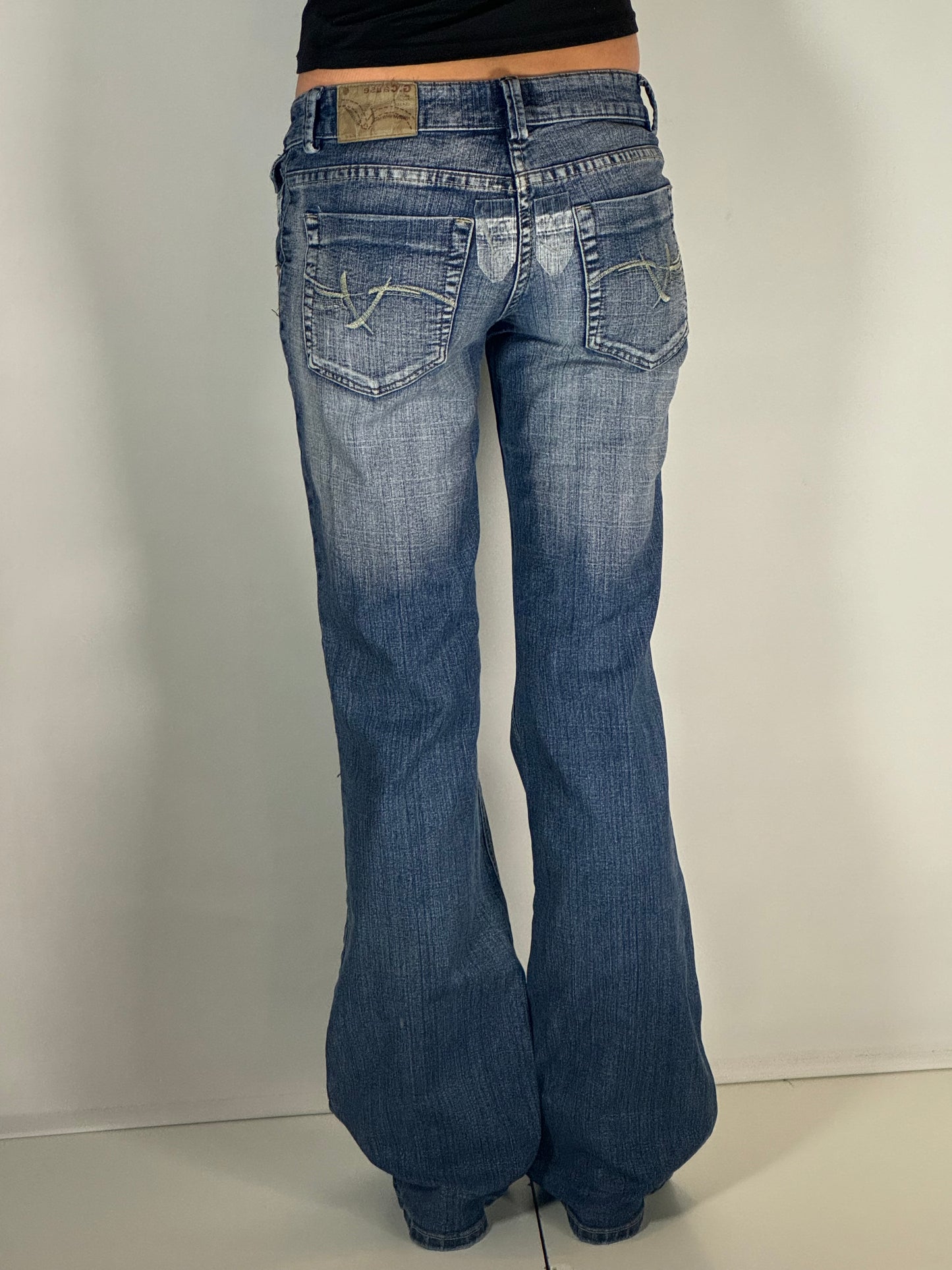 Lågmidjade jeans stl: XS