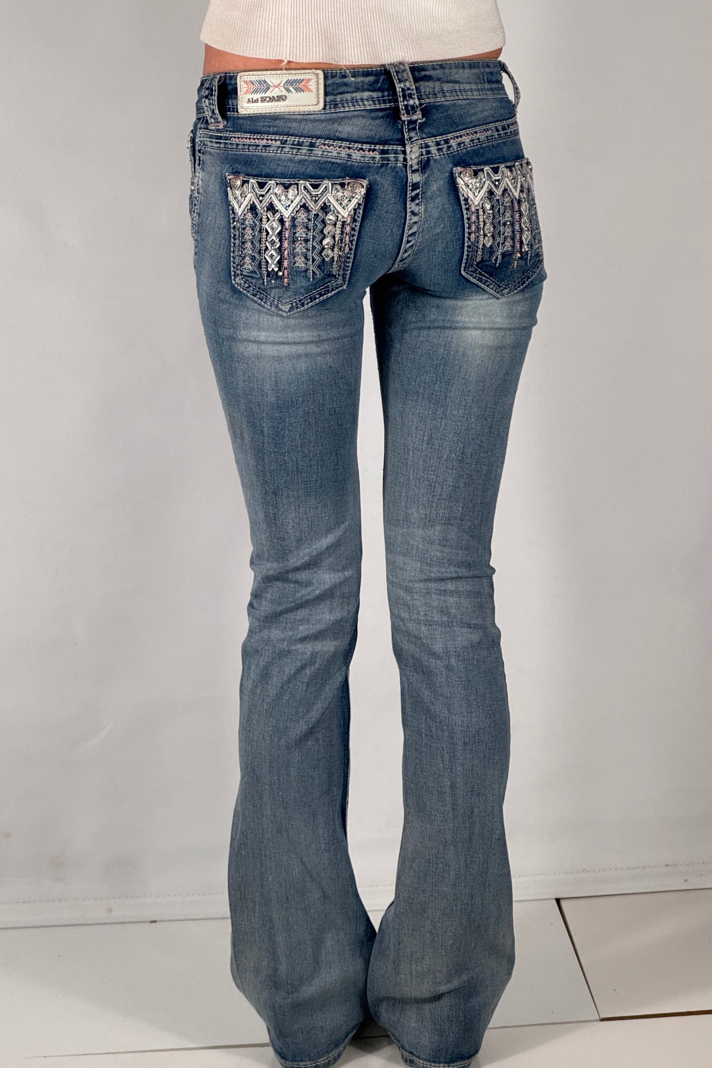 Lågmidjade jeans stl: XXS