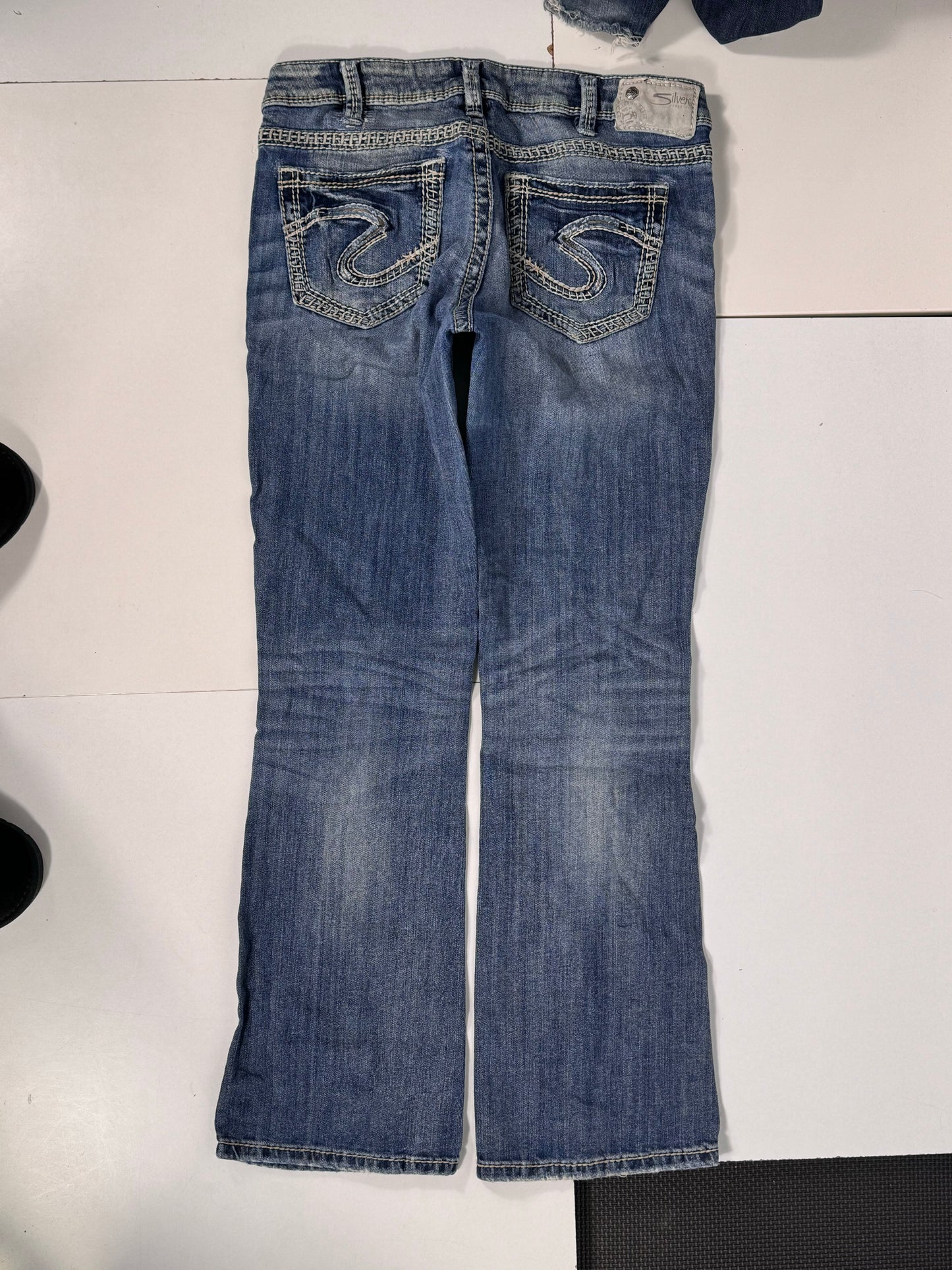 Lågmidjade jeans stl: S
