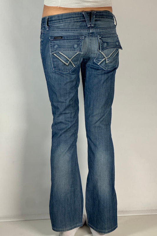Lågmidjade jeans stl: XS